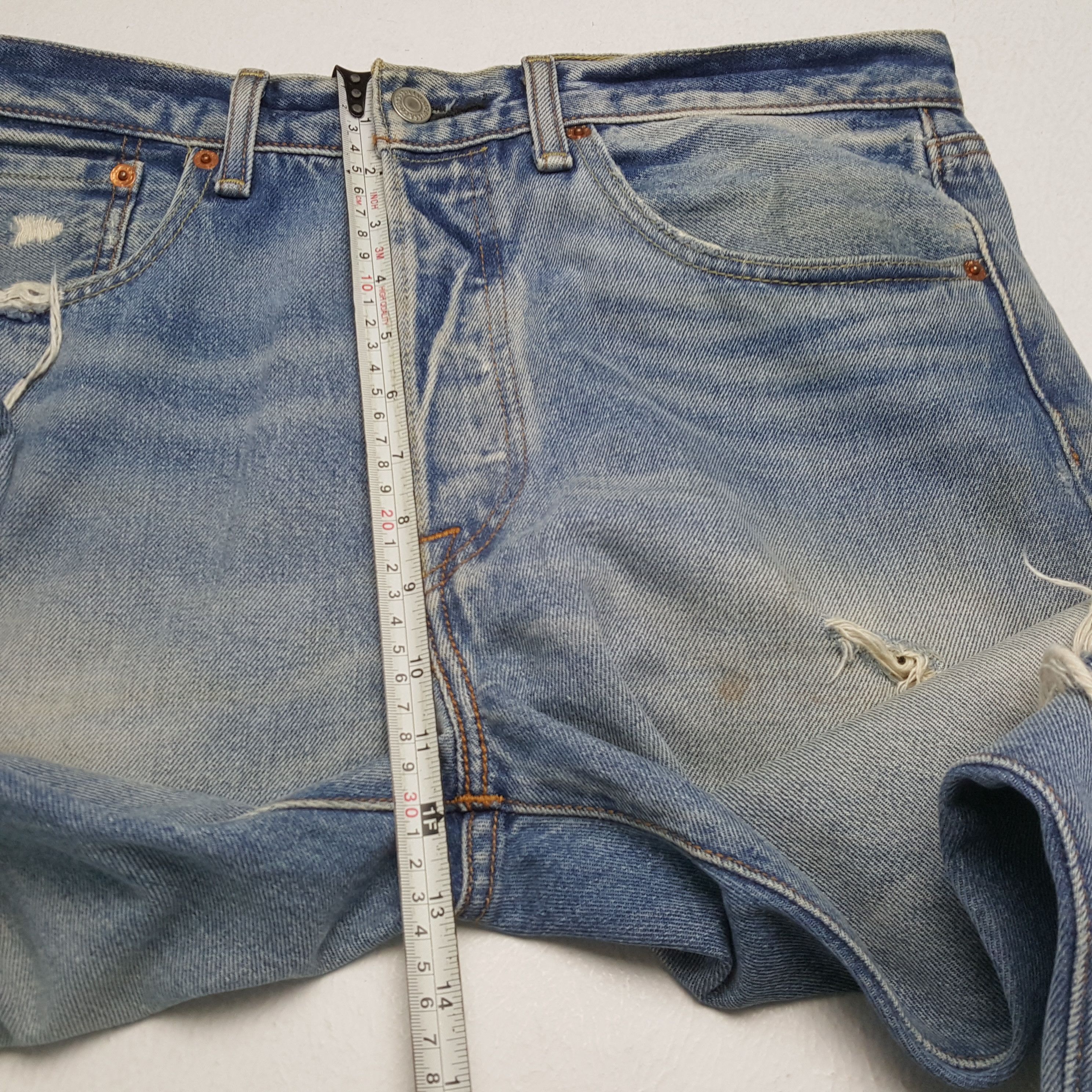 Levi's × Vintage LEVI'S Streetwear Style Distressed Jeans Size US 32 / EU 48 - 8 Thumbnail
