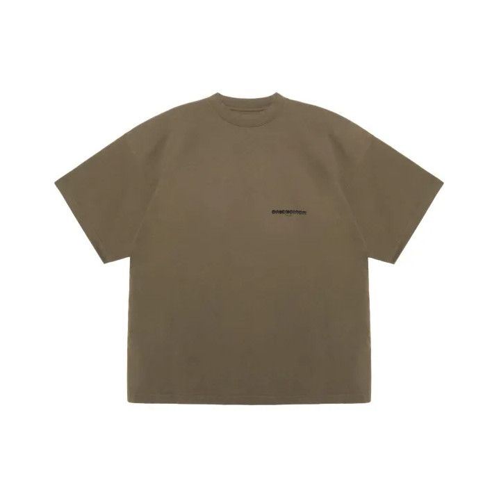 Balenciaga Balenciaga Military Green Logo Print T-Shirt Size US S / EU 44-46 / 1 - 1 Thumbnail