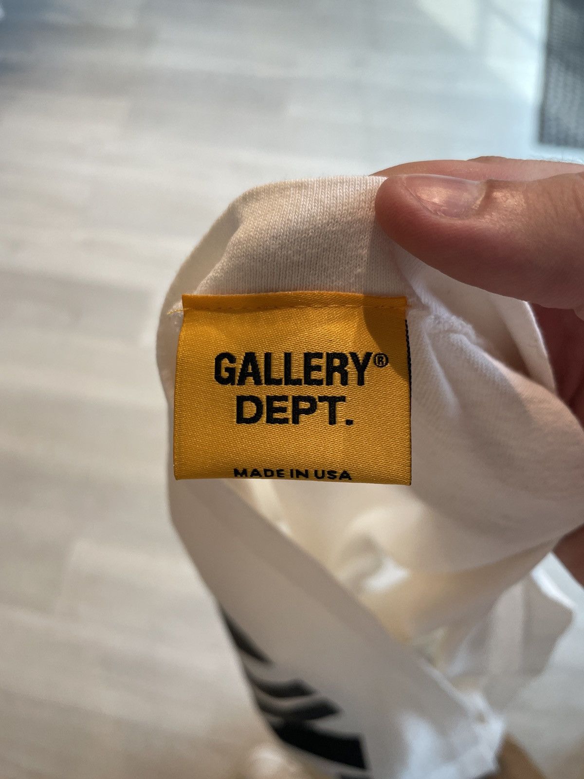 Gallery Dept. Gallery Dept. You Are Late T-Shirt White S Size US S / EU 44-46 / 1 - 5 Thumbnail