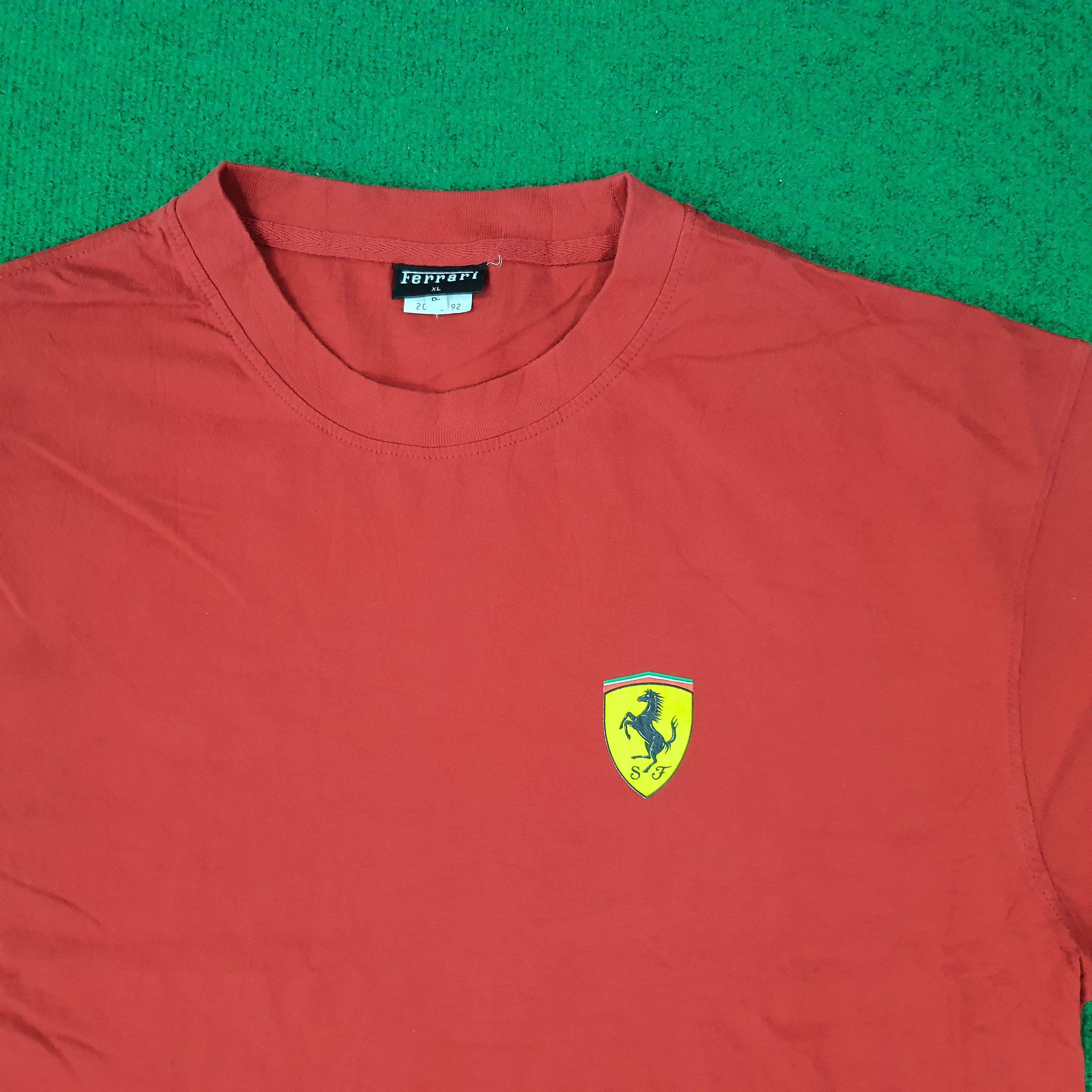 Ferrari Vintage Ferrari F1 Racing Formula 1 Tshirt C223N73 Size US XL / EU 56 / 4 - 2 Thumbnail