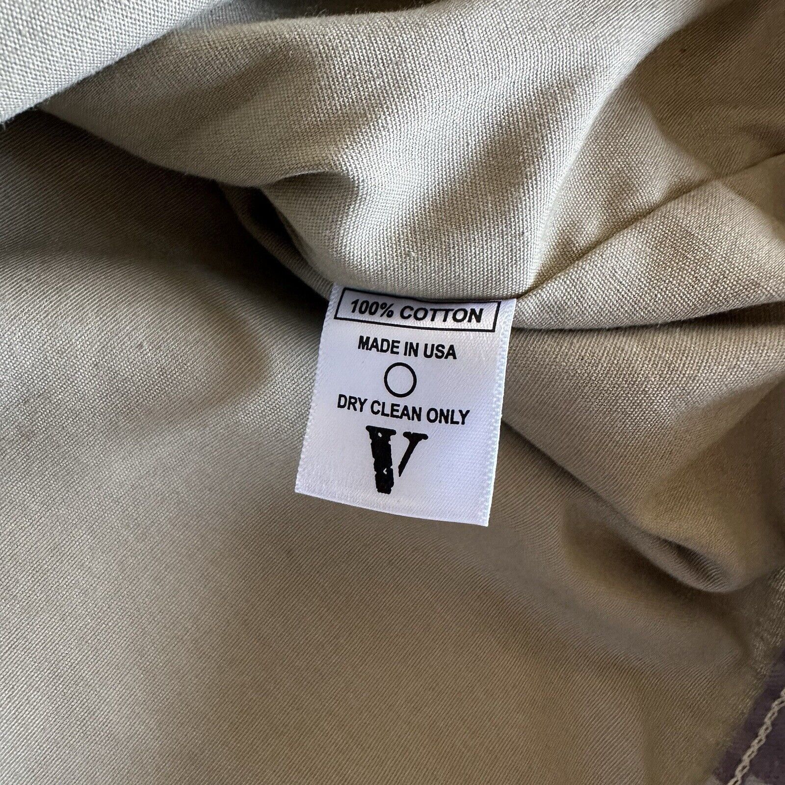 Hypebeast × Vlone Vlone Beige Digi Camo Trucker Denim Jacket XL Made In USA Size US XL / EU 56 / 4 - 6 Thumbnail