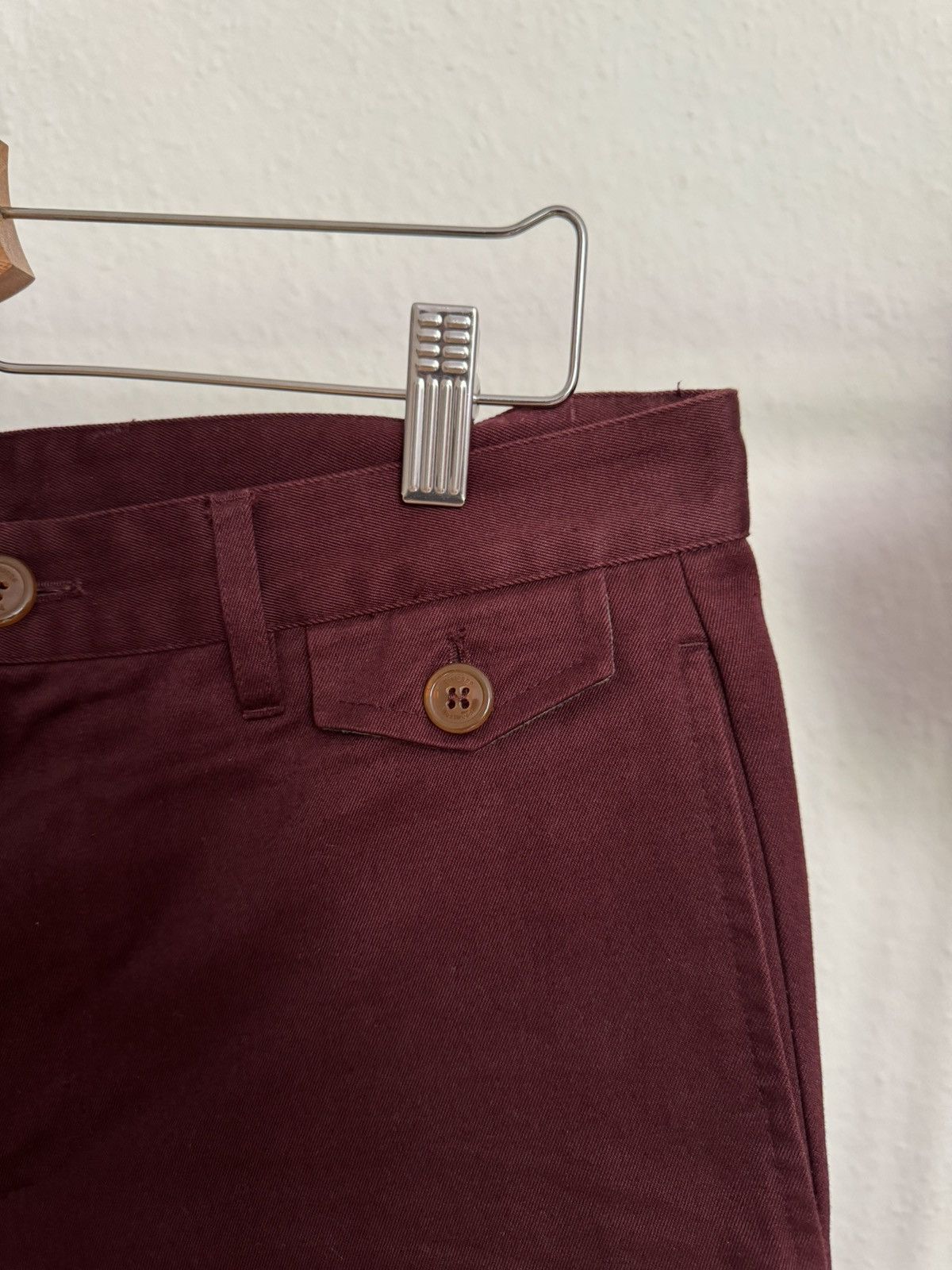 Vivienne Westwood Vivienne Westwood Pants in Burgundy Size US 34 / EU 50 - 3 Thumbnail