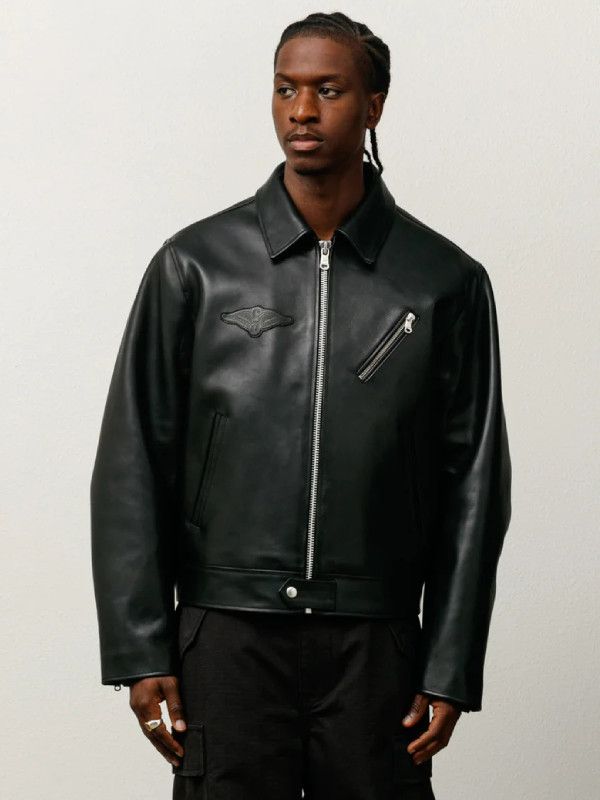 Stussy Stussy Leather Rider Jacket Size US M / EU 48-50 / 2 - 2 Thumbnail
