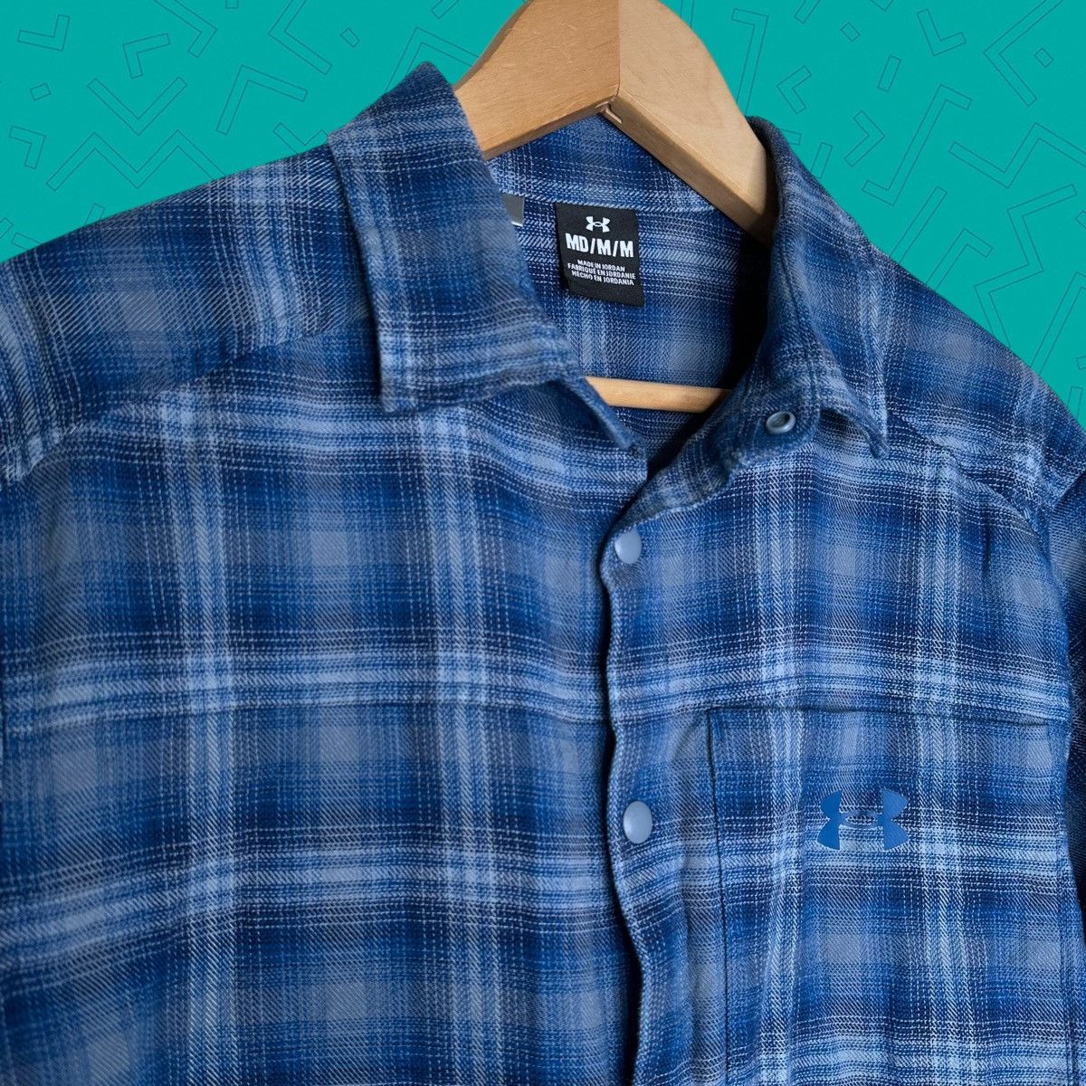 Under Armour Under Armour Tradesman Flex Flannel Button Down Shirt Size US M / EU 48-50 / 2 - 1 Thumbnail