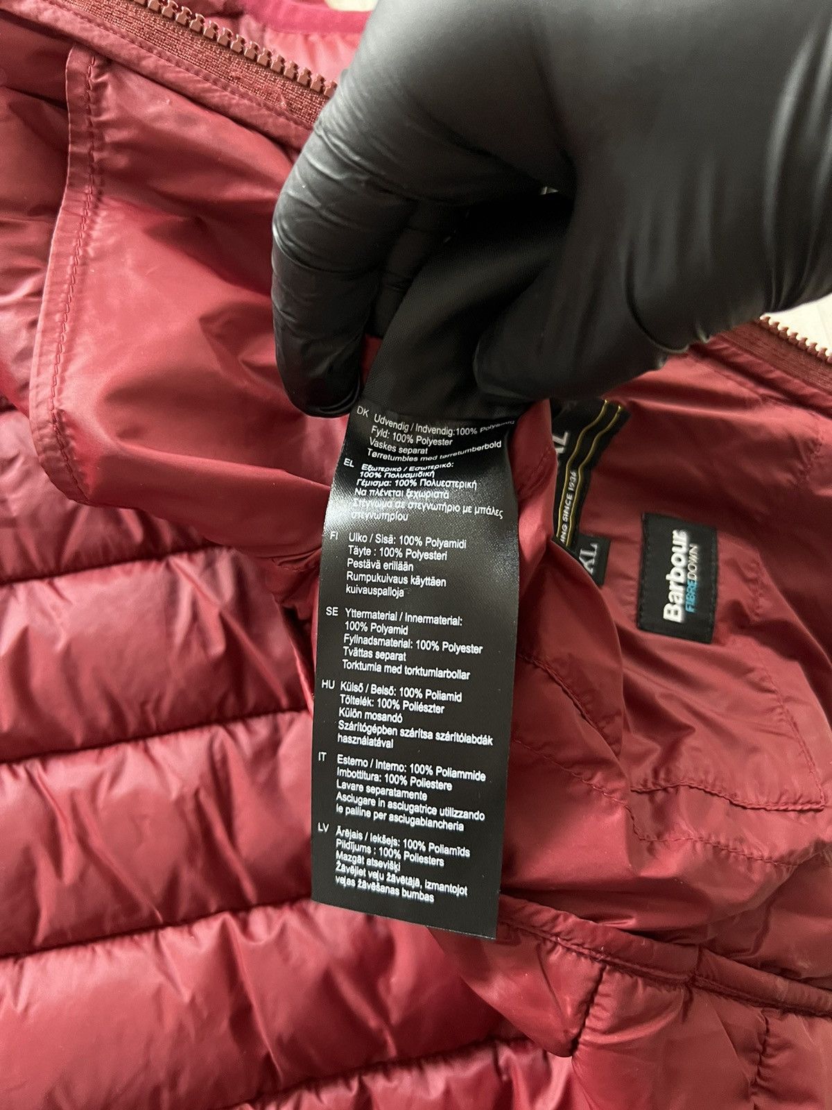 Barbour Barbour International Essential Gilet Wine Red FIBREDOWN XL Size US XL / EU 56 / 4 - 14 Thumbnail