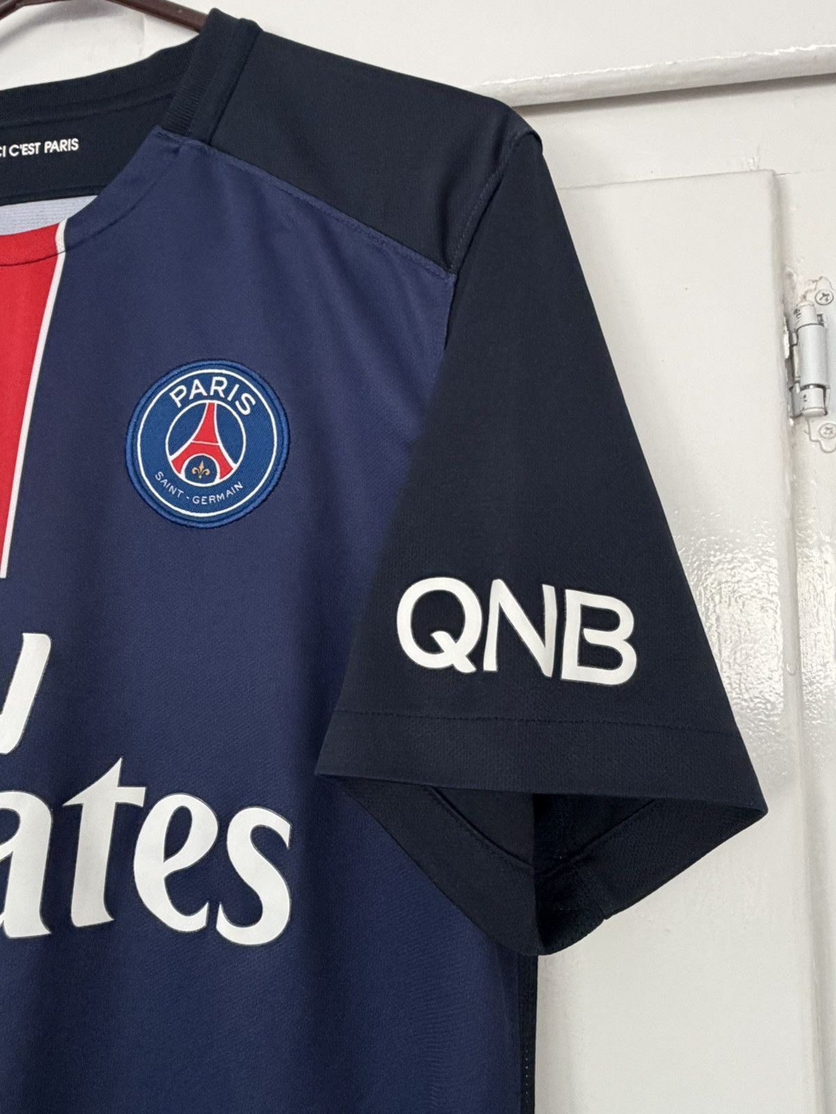 Nike NIKE PSG PARIS SAINTGERMAIN 2015 2016 JERSEY FOOTBALL SOCCER Size US L / EU 52-54 / 3 - 6 Thumbnail