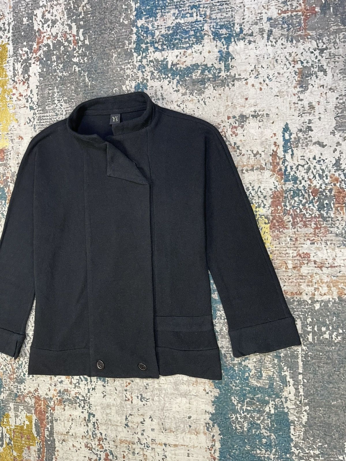 Yohji Yamamoto Yohji Yamamoto Y’s SS 04 Band Collar Short Jacket Size XS / US 0-2 / IT 36-38 - 4 Thumbnail