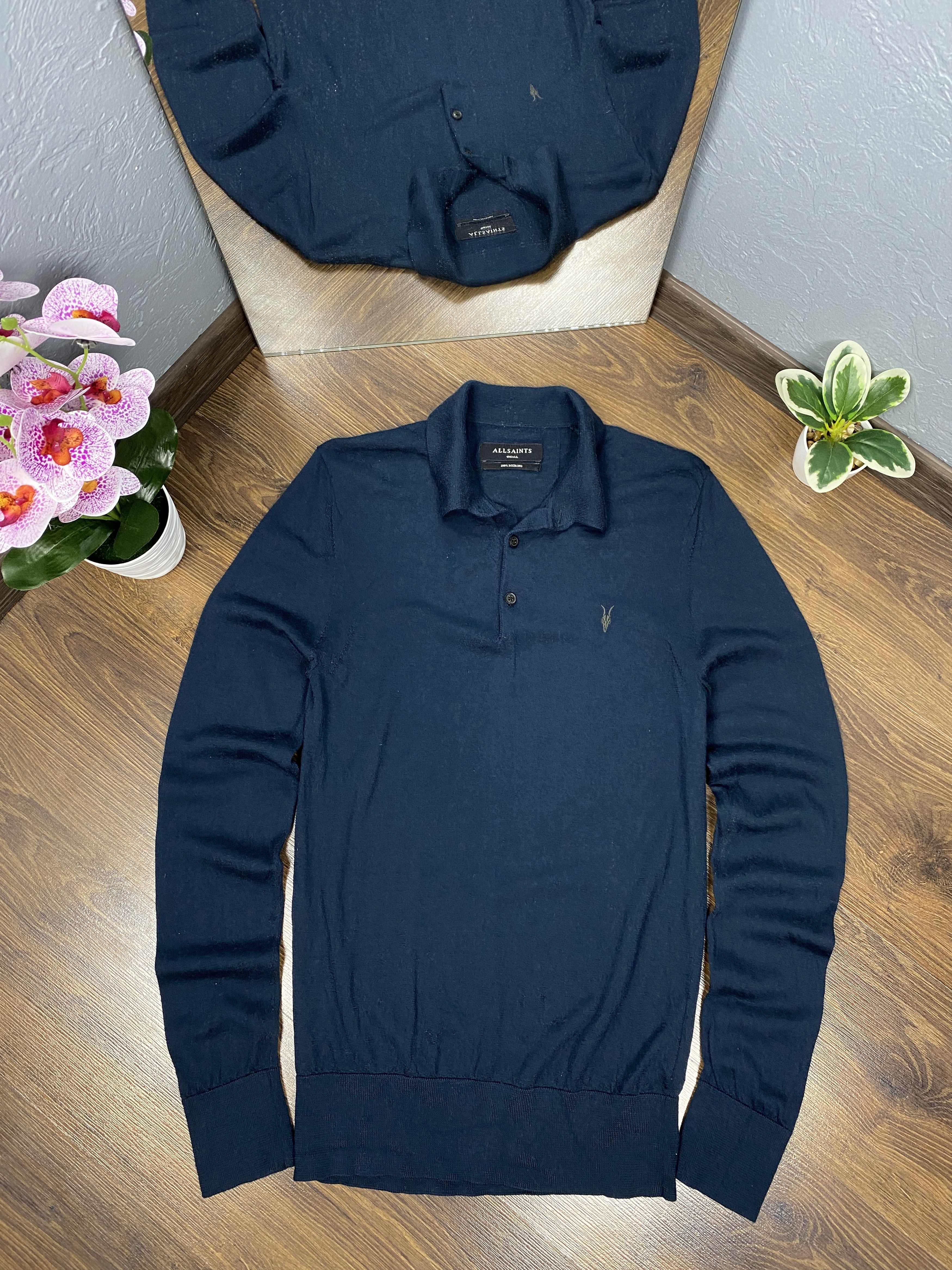 Allsaints Allsaints merino wool collared sweater Size US S / EU 44-46 / 1 - 1 Thumbnail
