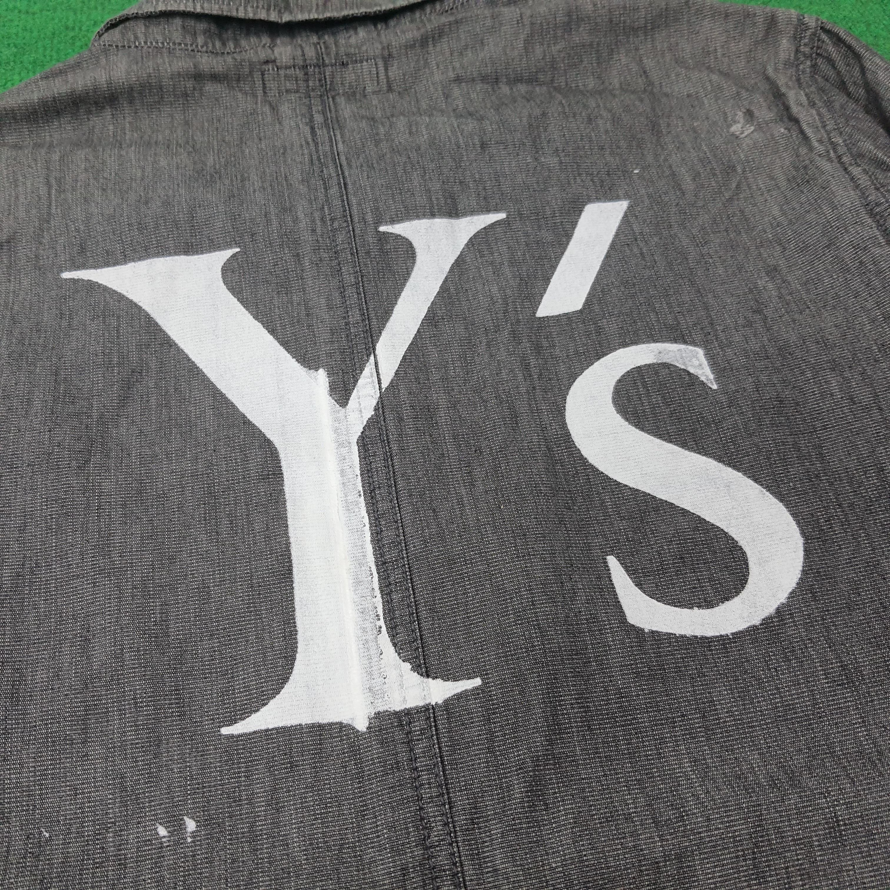 Y's Vintage SACSNY by Yohji Custom Y's Logo Shacket C233N3 Size US M / EU 48-50 / 2 - 2 Thumbnail