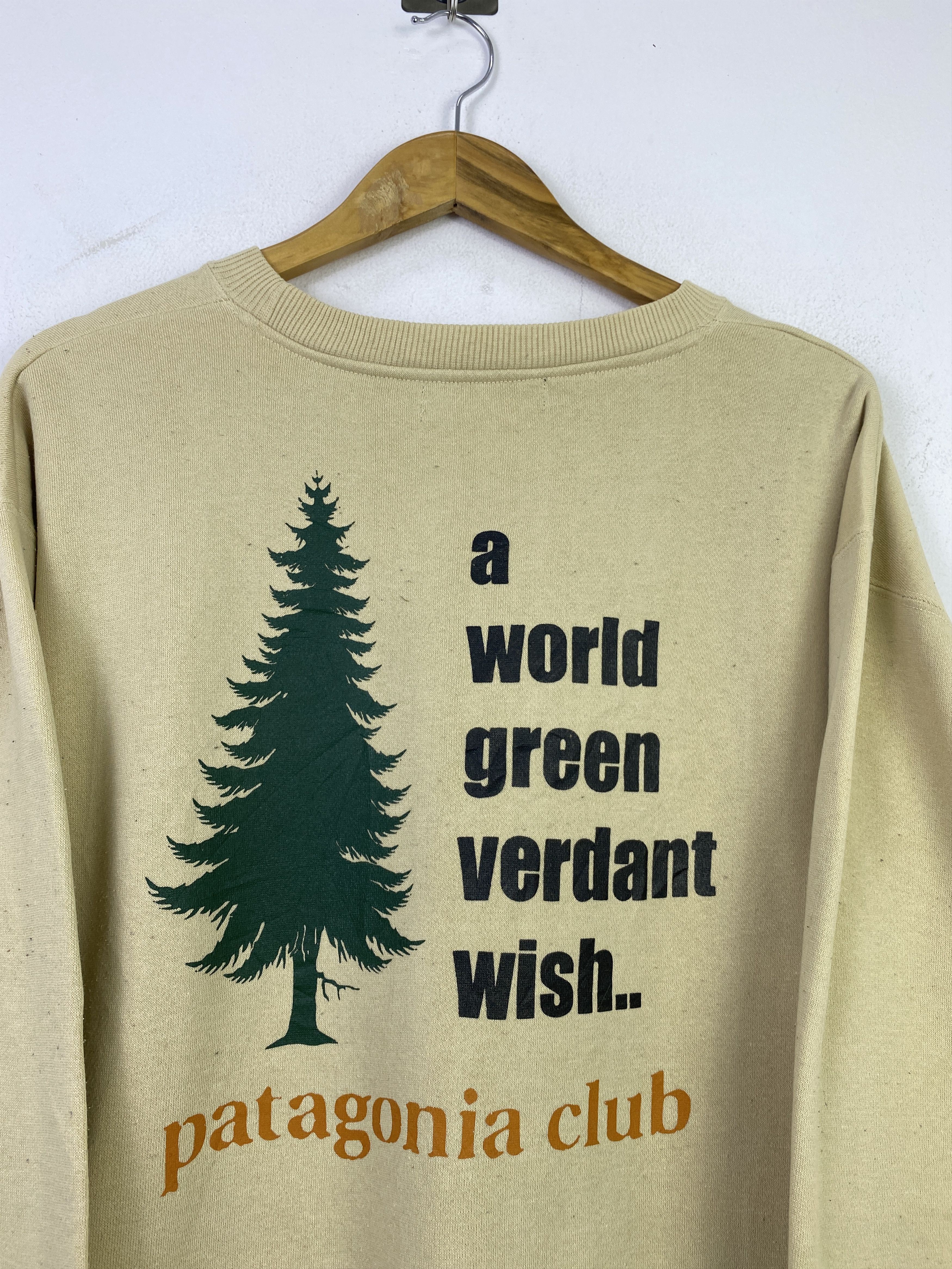 Patagonia Vintage Patagonia Club Spellout Pullover Sweatshirt SH0371 Size US XXL / EU 58 / 5 - 5 Thumbnail