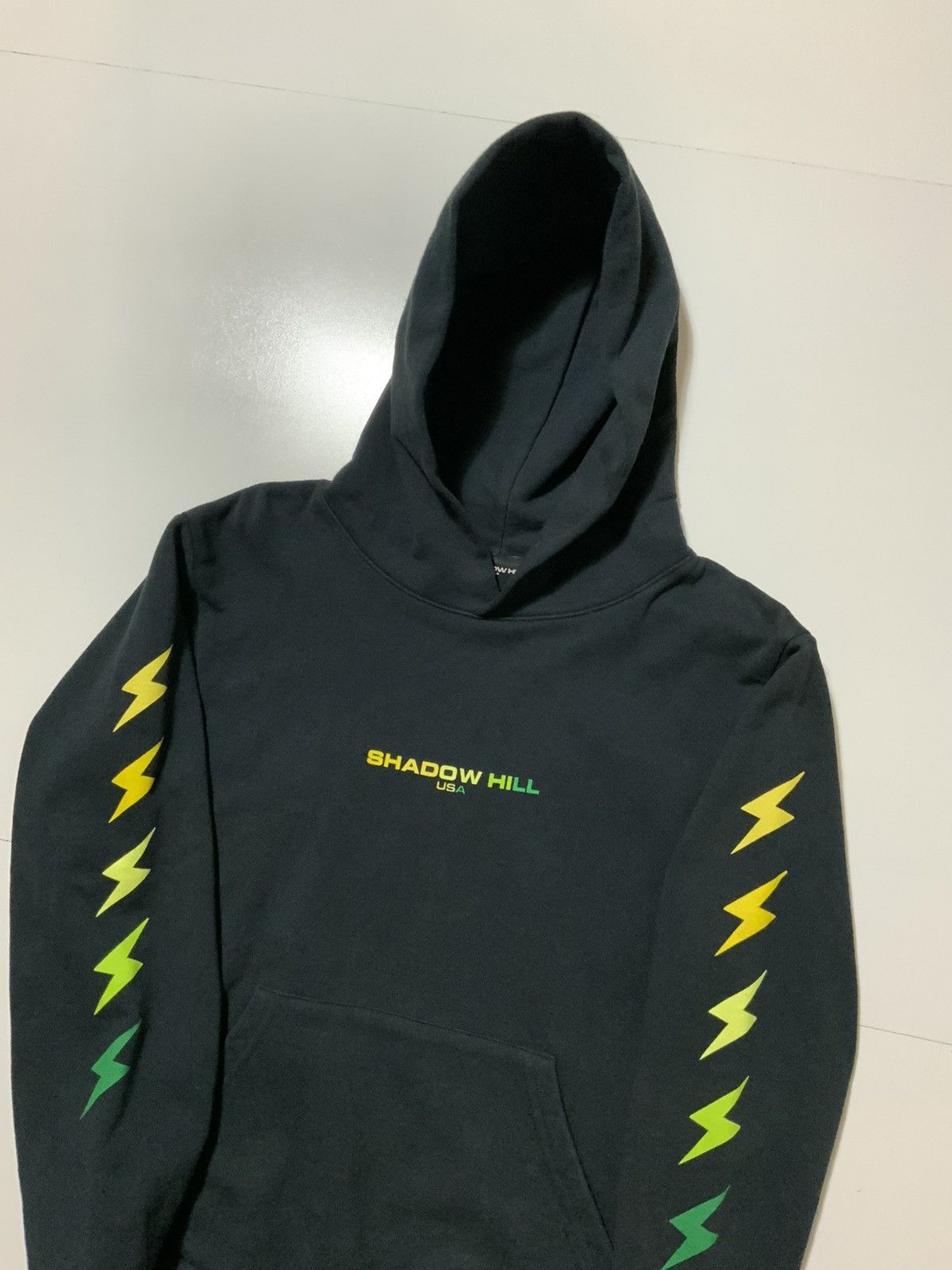 Shadow Hill Shadow Hill USA Lightning Bolt Gradient Pullover Hoodie Size US XS / EU 42 / 0 - 5 Thumbnail