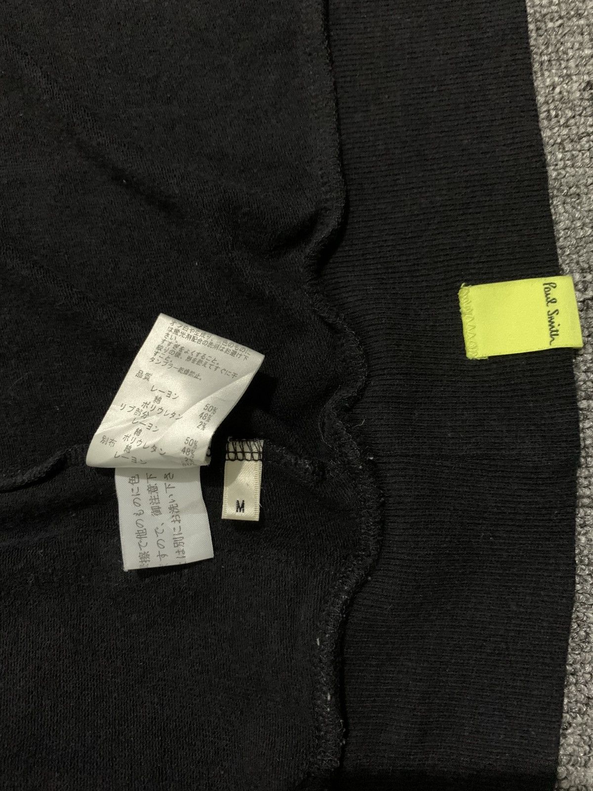 Japanese Brand PAUL SMITH FULL BLACK ZIP JACKET FUR HOOD LGB STYLE Size M / US 6-8 / IT 42-44 - 11 Thumbnail
