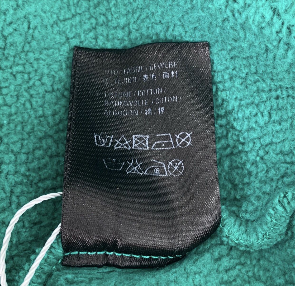 Balenciaga Balenciaga green logo letter hooded drawstring sweatshirt Size S / US 4 / IT 40 - 8 Thumbnail