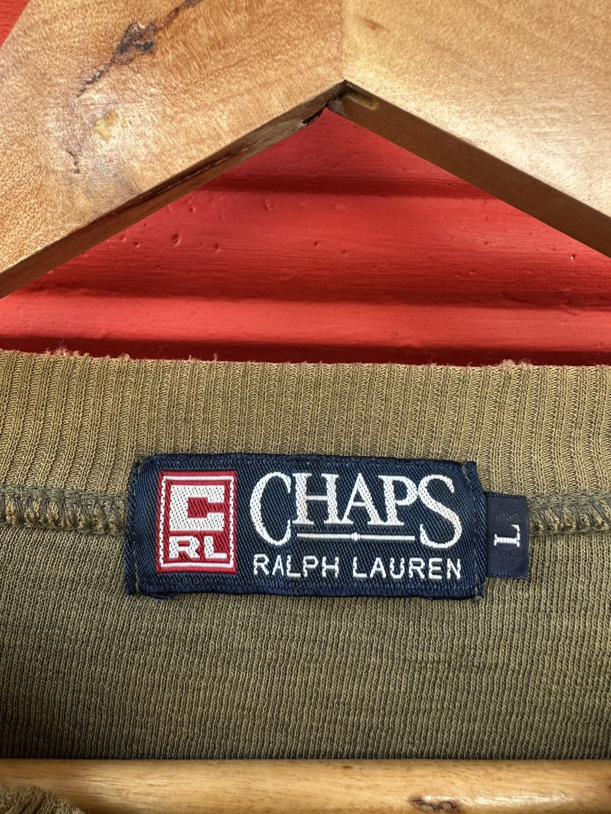 Chaps Ralph Lauren Vintage 90s Chaps Ralph Lauren Country Sophisticate Sweat Size US L / EU 52-54 / 3 - 7 Thumbnail
