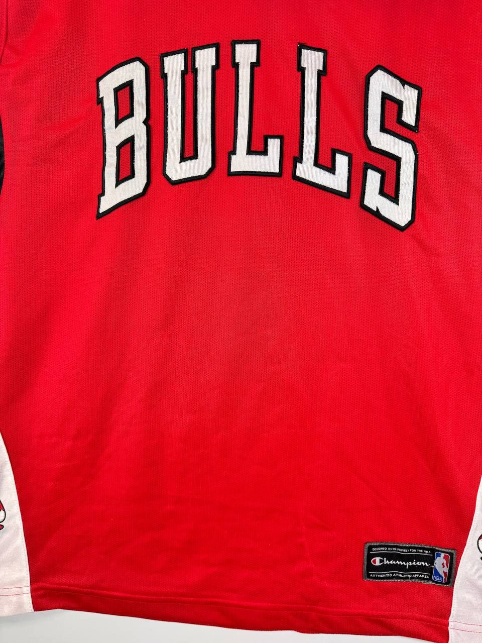 Champion Chicago Bulls Champion NBA Jersey Red Authentic Size M Size US M / EU 48-50 / 2 - 2 Thumbnail