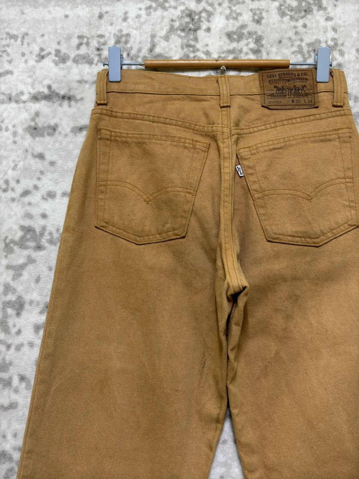 Levi's Levi’s 510 Khaki Jeans White Tag Slim Tapered Denim Size US 28 / EU 44 - 9 Thumbnail