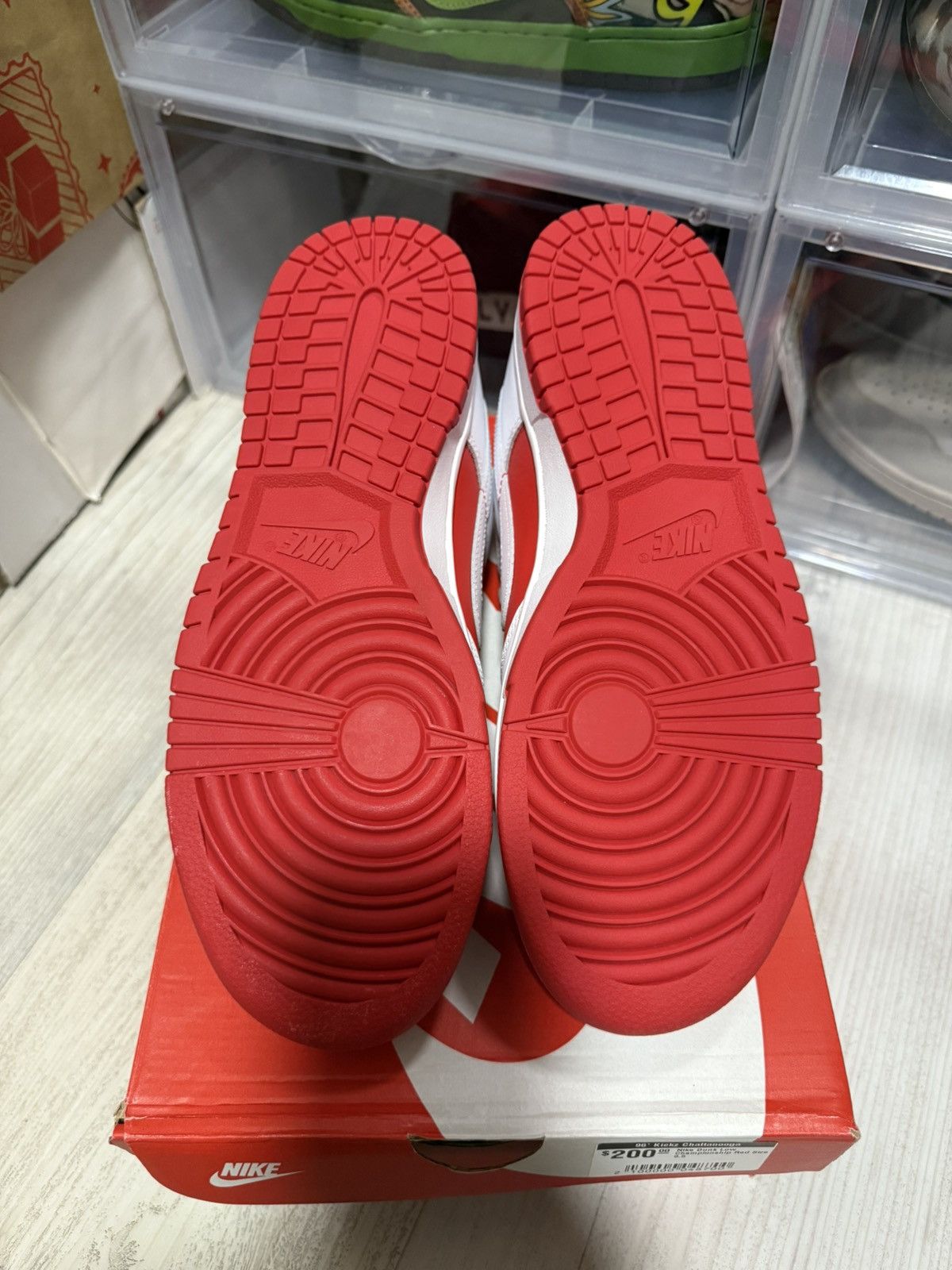 Nike Nike Dunk Low Championship Red Size US 9.5 / EU 42-43 - 7 Thumbnail