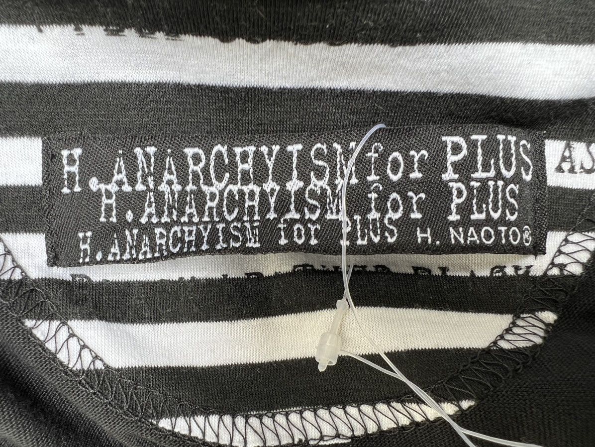 Japanese Brand H. Anarchism For Plus H. Naoto Rips Distress Bondage t Shirt Size US XS / EU 42 / 0 - 19 Thumbnail