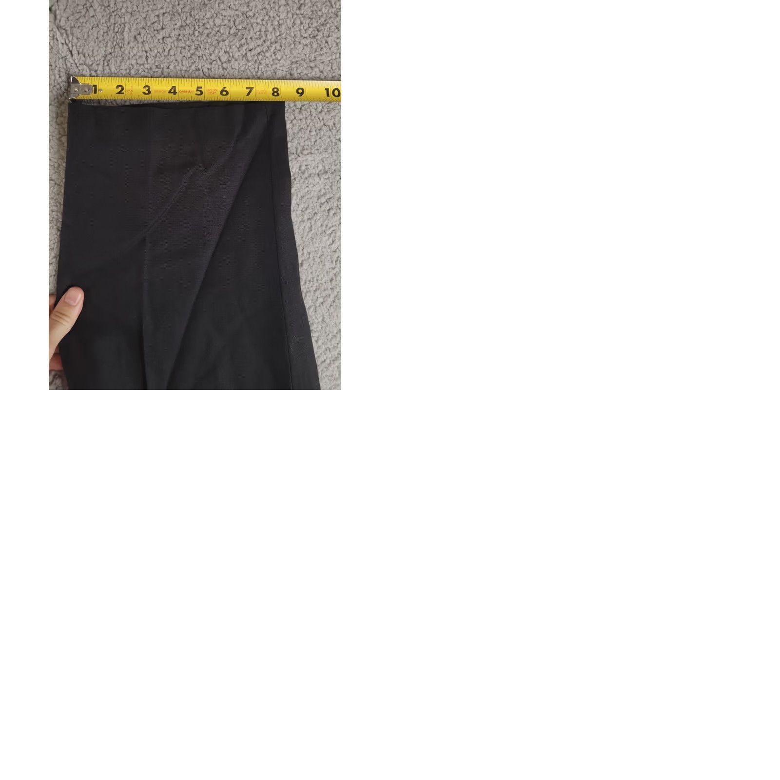 Talbots Talbots Linen Rayon Pants Womens 12P Petite Black High Rise Pants Solid Size 34" / US 12 / IT 48 - 9 Thumbnail