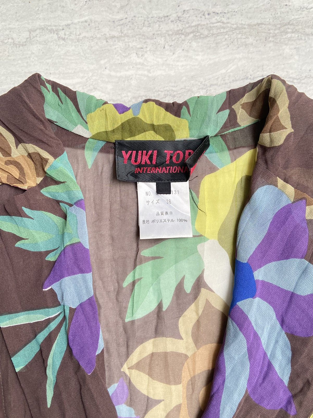 Issey Miyake × Yoshiyuki Konishi YUKI TORII Flower Motive Blazer/Shirt Size S / US 4 / IT 40 - 5 Thumbnail
