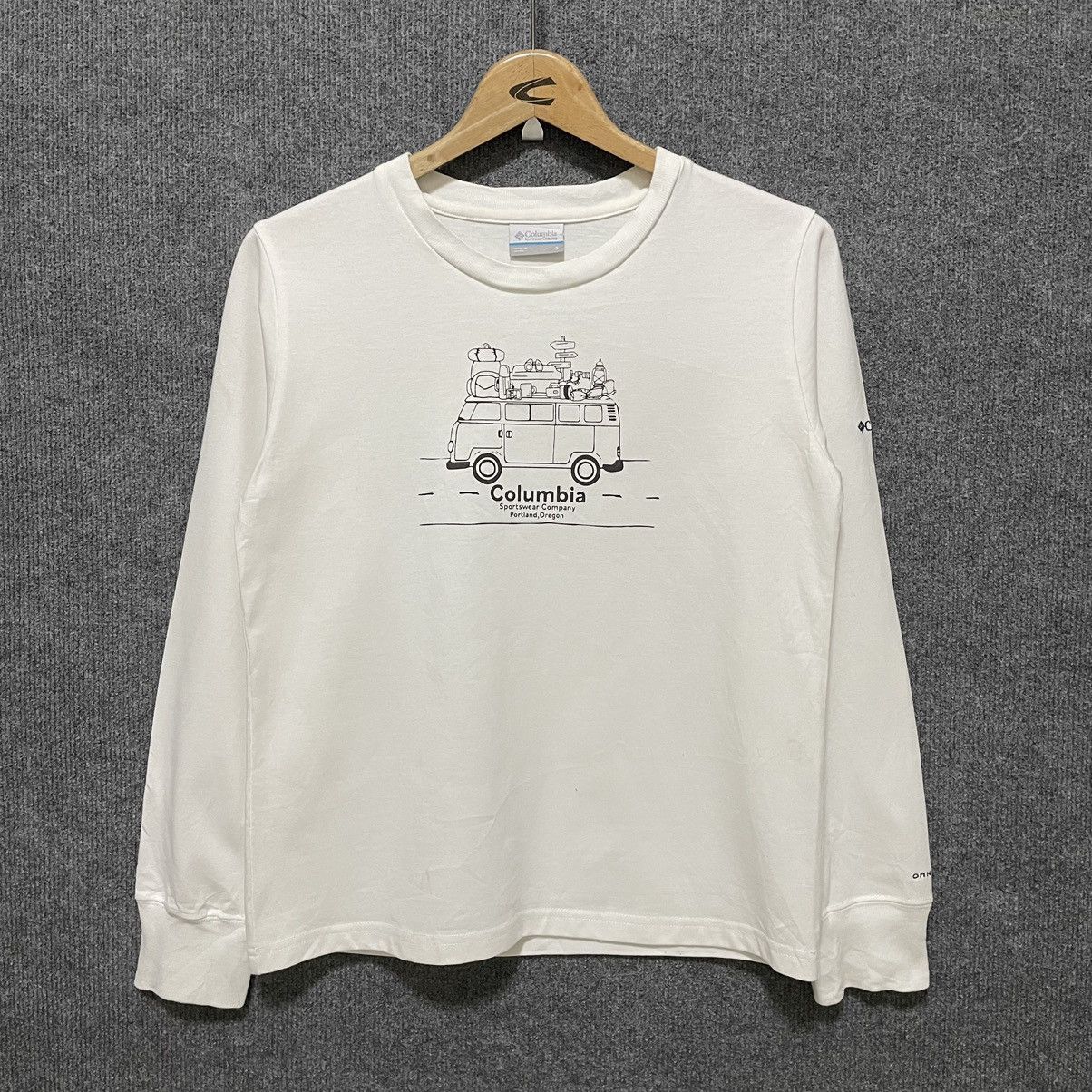 Columbia × Vintage Vintage Columbia Omni-shade L/S T Shirt Size US S / EU 44-46 / 1 - 1 Thumbnail