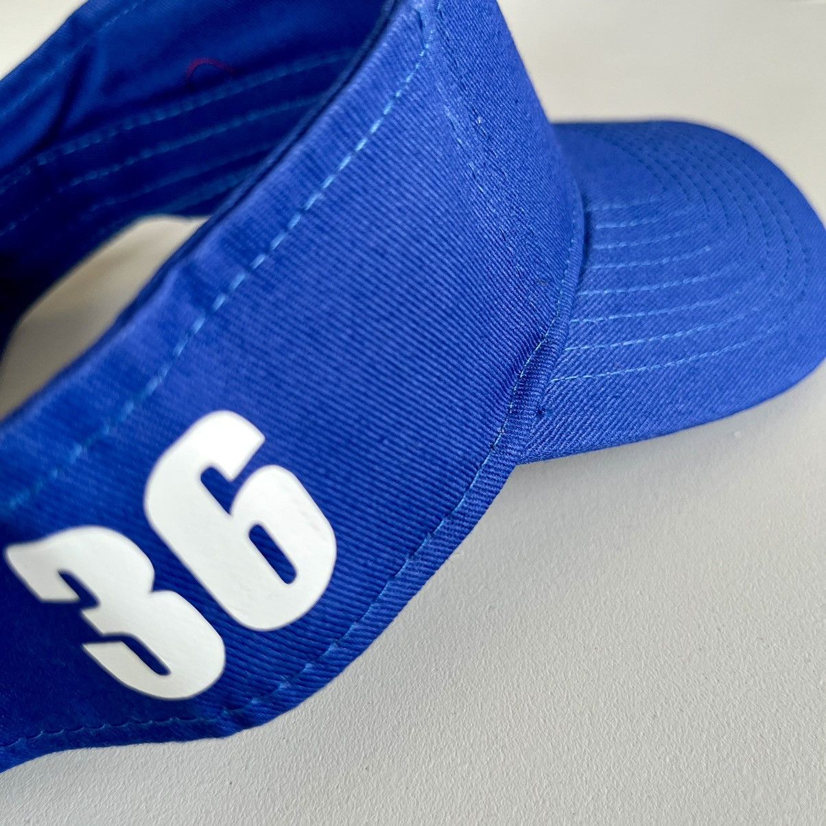 Wu-Tang Clan 🔵Wu-Tang Visor Dodgers Blue Color Theme Wu Wear Size ONE SIZE - 3 Thumbnail