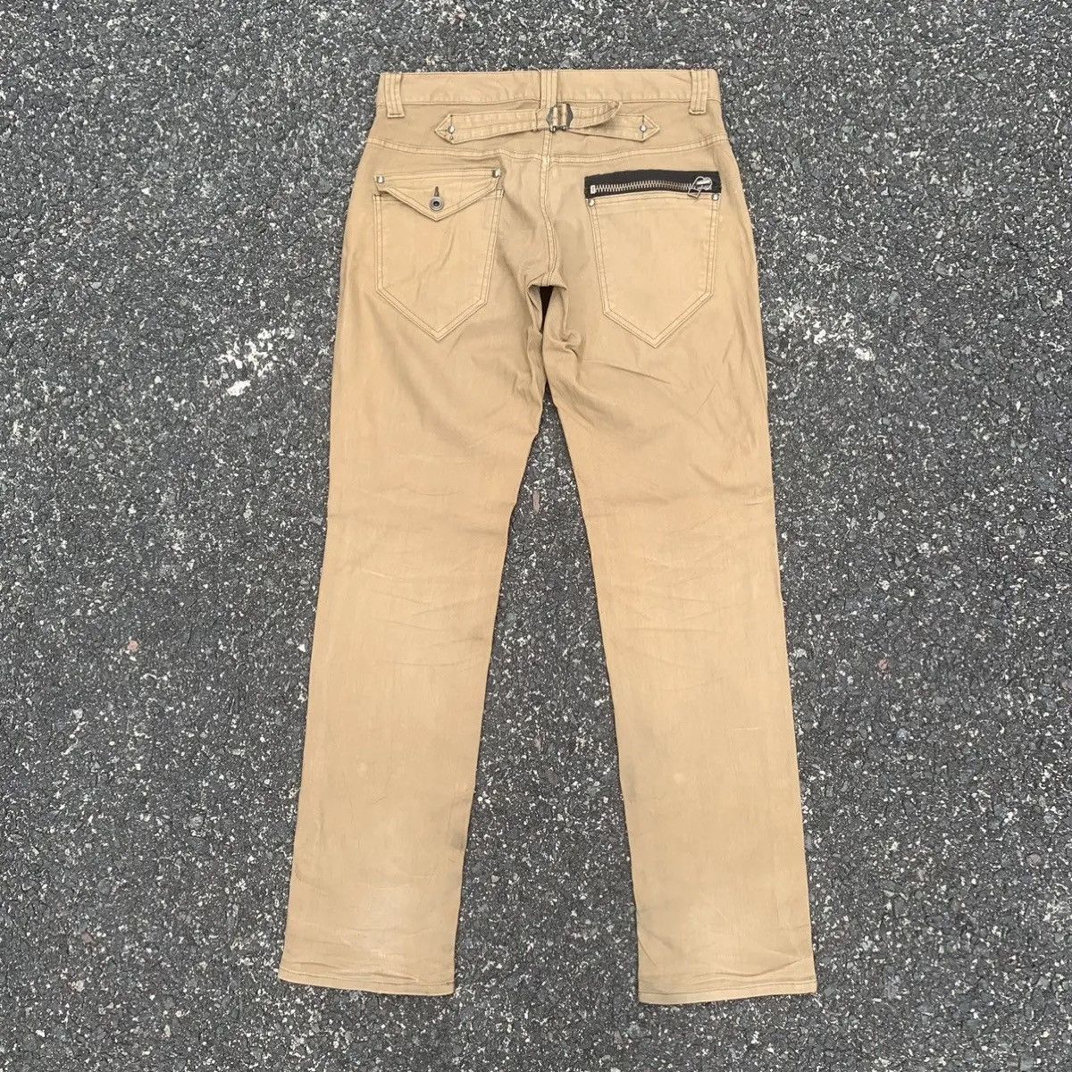 Japanese Brand × Vintage JAPANESE VINTAGE 32x33 CINCH BACK TROUSERS PANTS Size US 32 / EU 48 - 11 Thumbnail
