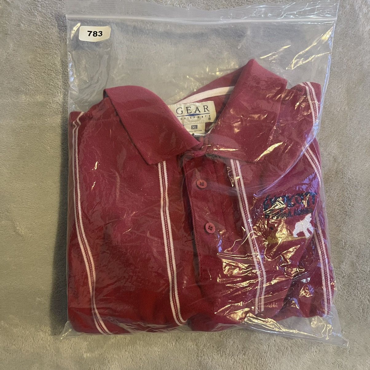 Gear for Sports Vintage Alaska Shirt Men XL Red Gear For Sports Polo Preppy Size US XL / EU 56 / 4 - 9 Thumbnail