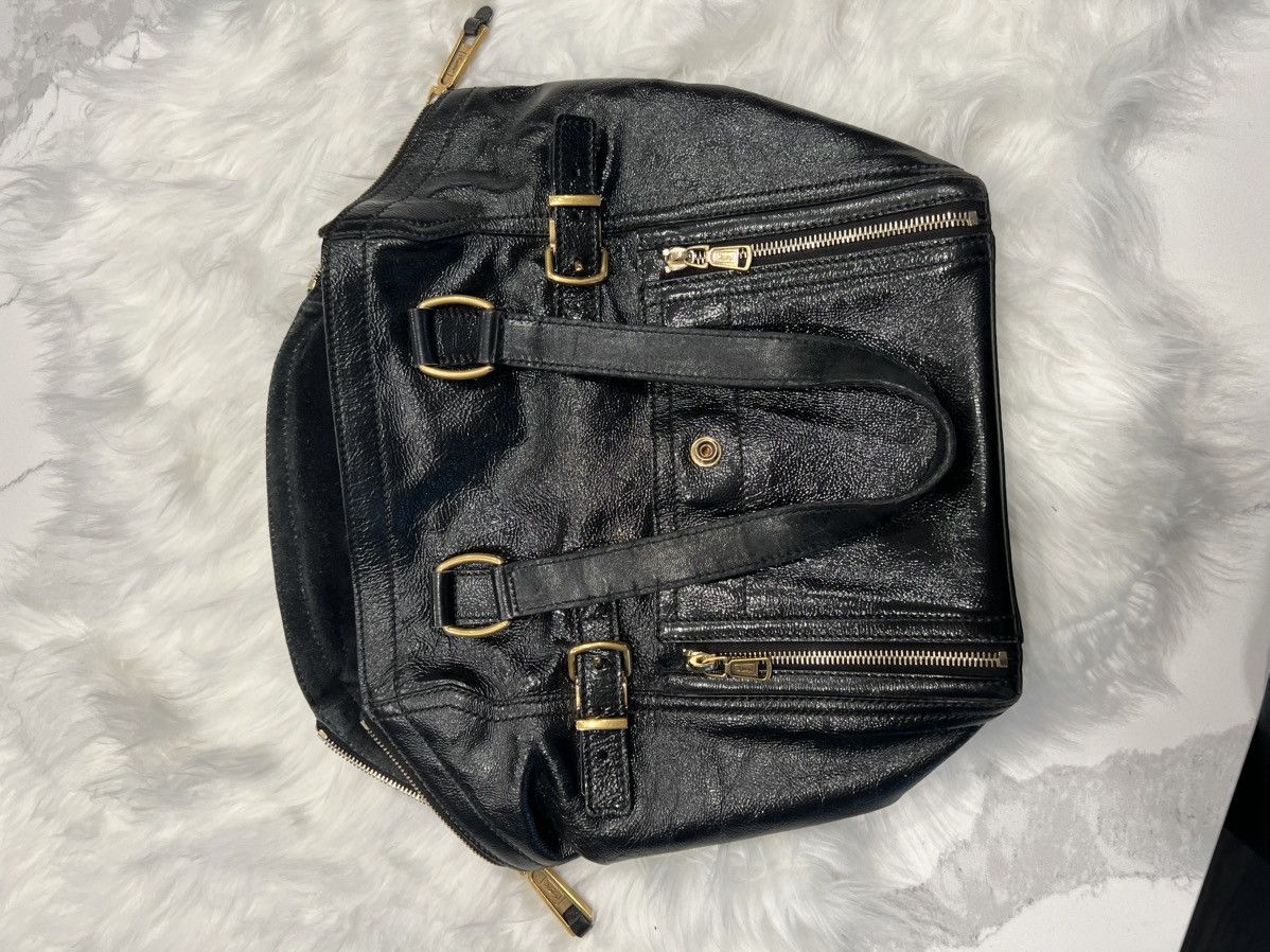 Yves Saint Laurent Yves Saint Laurent Roady Tote – Black – Pre-Hedi Slimane Era Size ONE SIZE - 12 Thumbnail