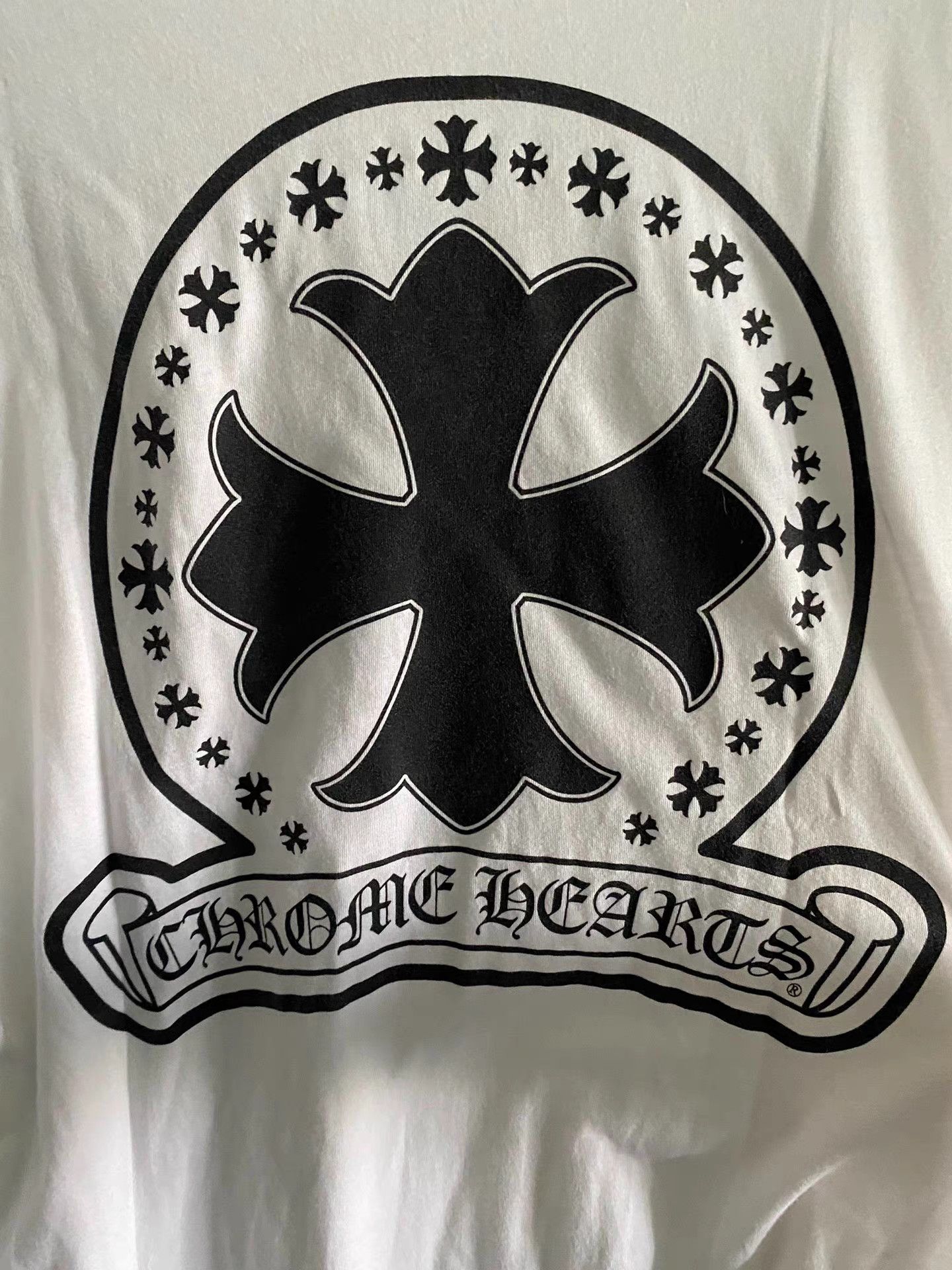 Chrome Hearts Chrome Hearts long-sleeve with cross and scroll print Size US XL / EU 56 / 4 - 3 Thumbnail