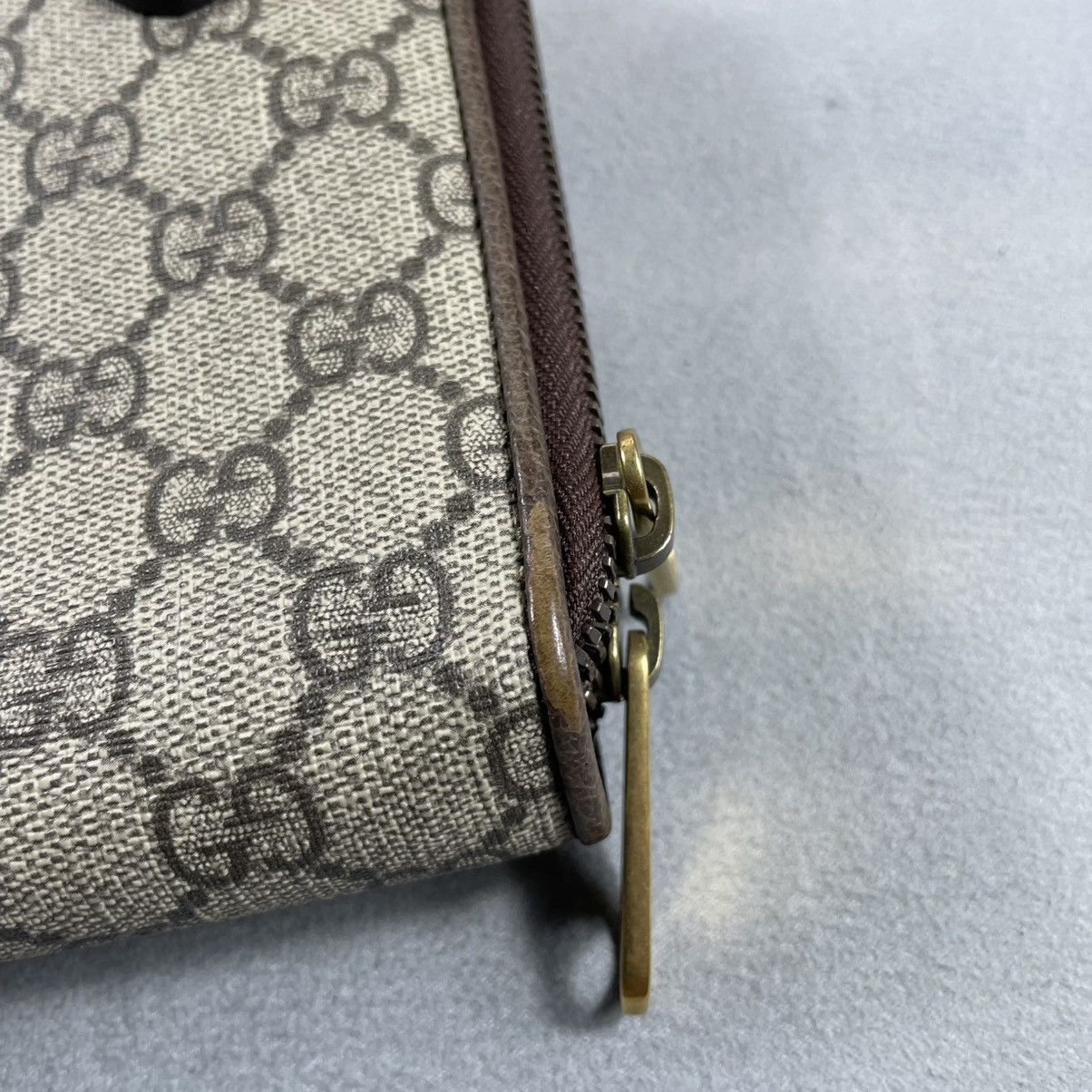 Gucci Ophidia Double Zip Crossbody Bag GG Coated Canvas Small Size ONE SIZE - 13 Thumbnail
