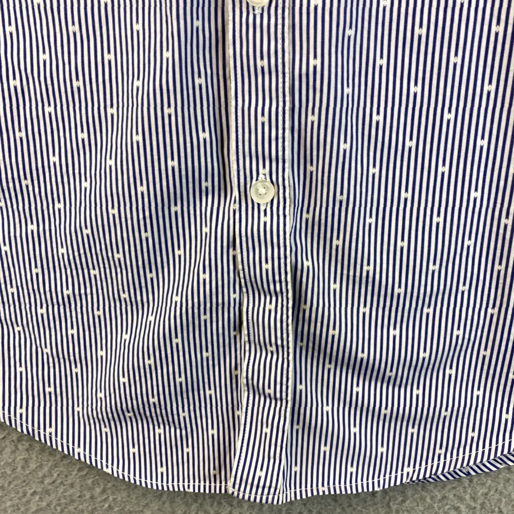 Zara Zara Man Dress Shirt Mens M Slim Blue Button-Up Top Long Sleeve 75-50 Size US M / EU 48-50 / 2 - 5 Thumbnail