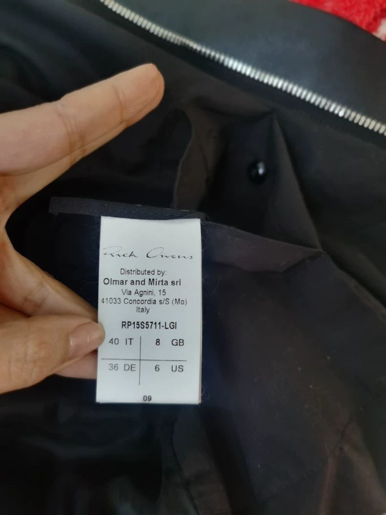 Rick Owens Rick Owens Leather jacket-2506 Size US S / EU 44-46 / 1 - 6 Thumbnail