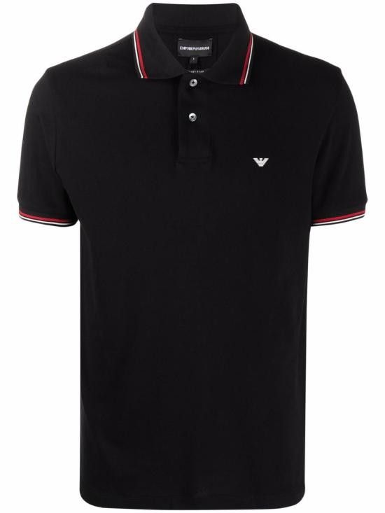 Emporio Armani EMPORIO ARMANI Men Polo Shirts 8N1FB4 1JPTZ0999 Black Size US XL / EU 56 / 4 - 1 Thumbnail