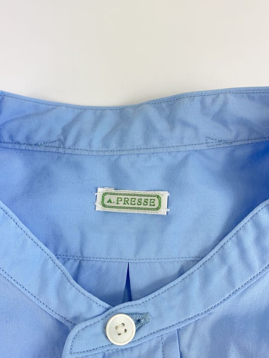 A.PRESSE Blue Cotton Apresse Pullover Shirt Size US S / EU 44-46 / 1 - 3 Thumbnail