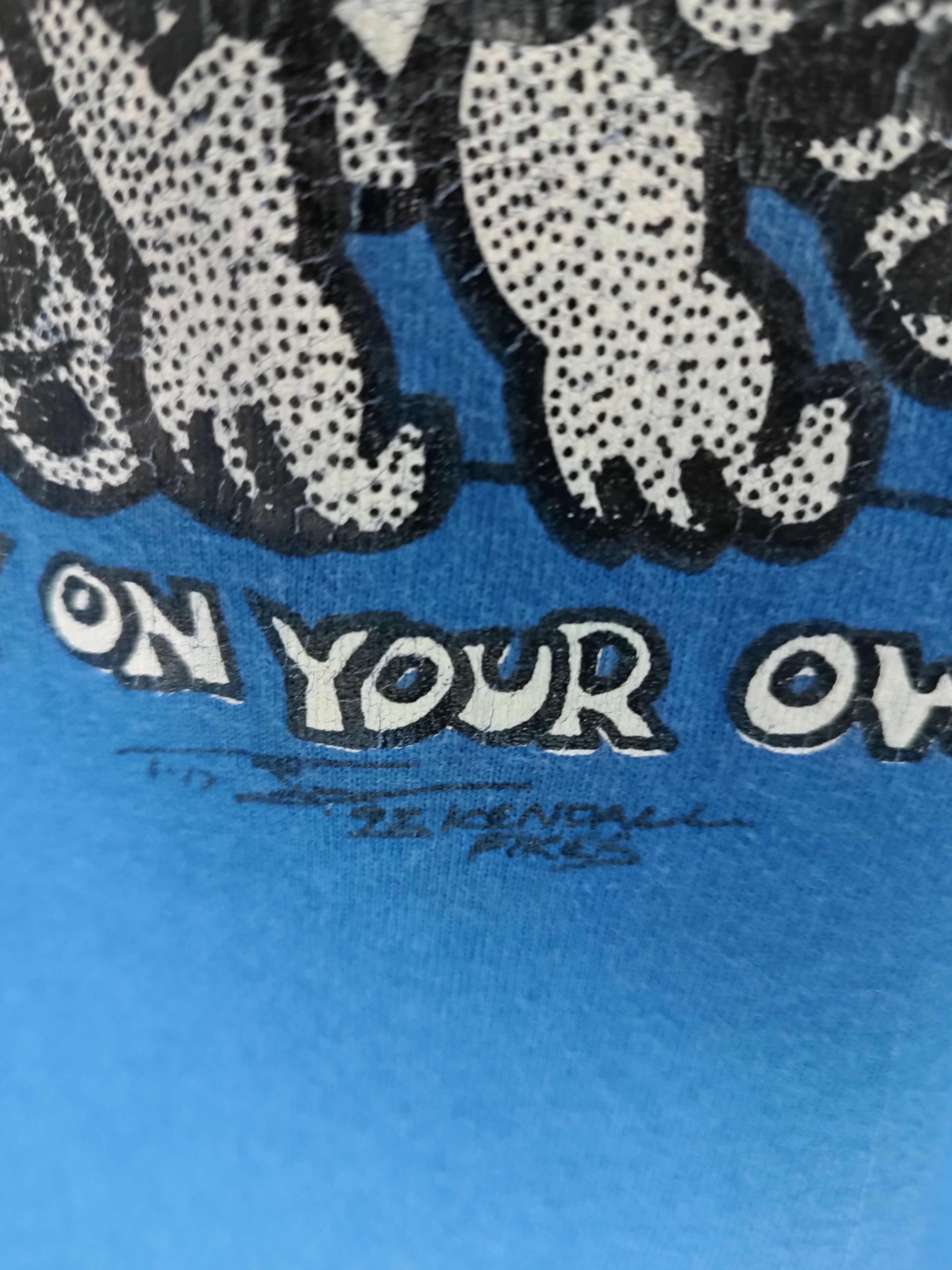 Vintage VERY RARE🔥VINTAGE 90'S RUN WITH THE DAWGS ADULT HUMOR FUNNY Size US XL / EU 56 / 4 - 11 Thumbnail