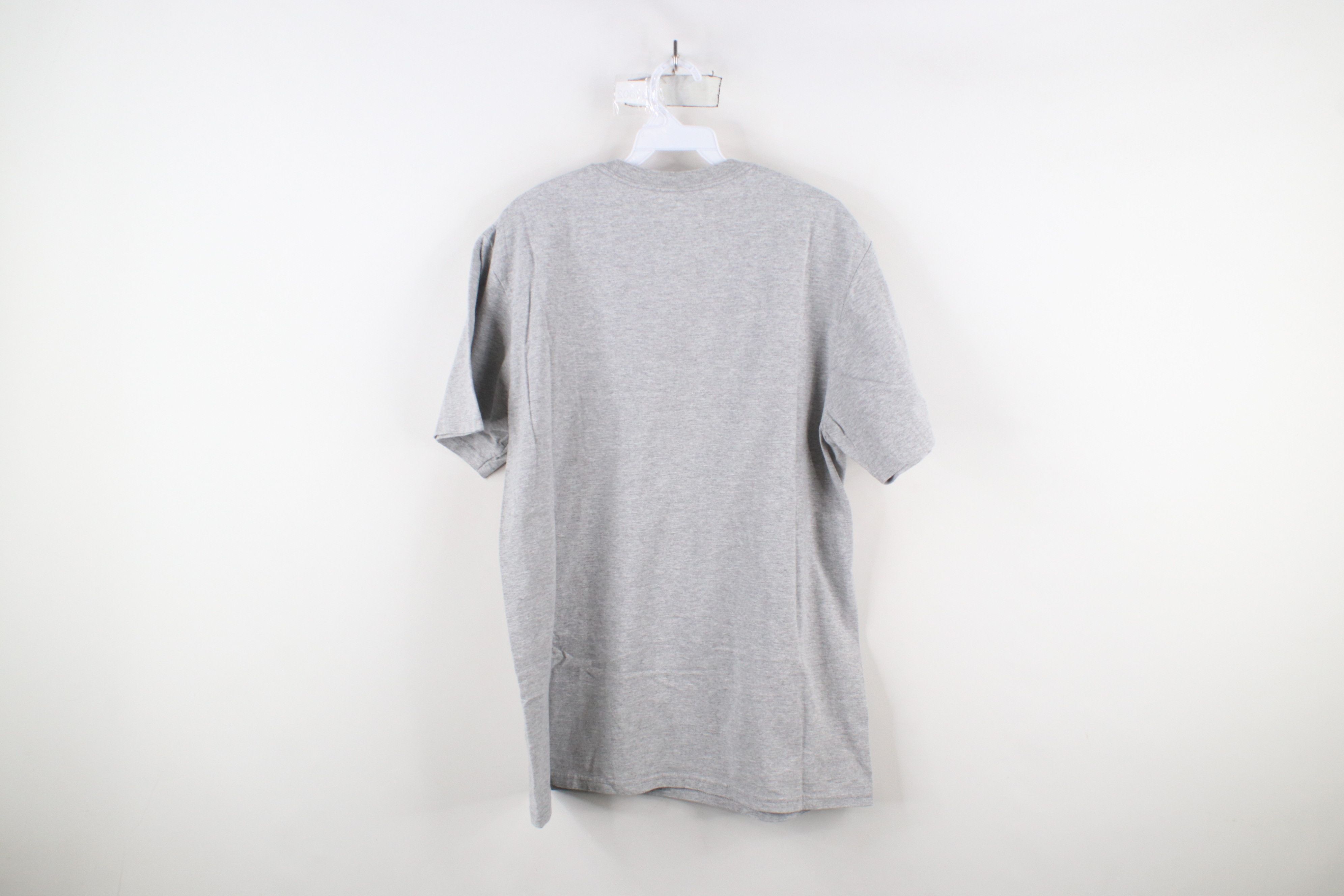 Adidas × Vintage Adidas Issued University of Michigan Soccer T-Shirt Gray Size US L / EU 52-54 / 3 - 10 Thumbnail