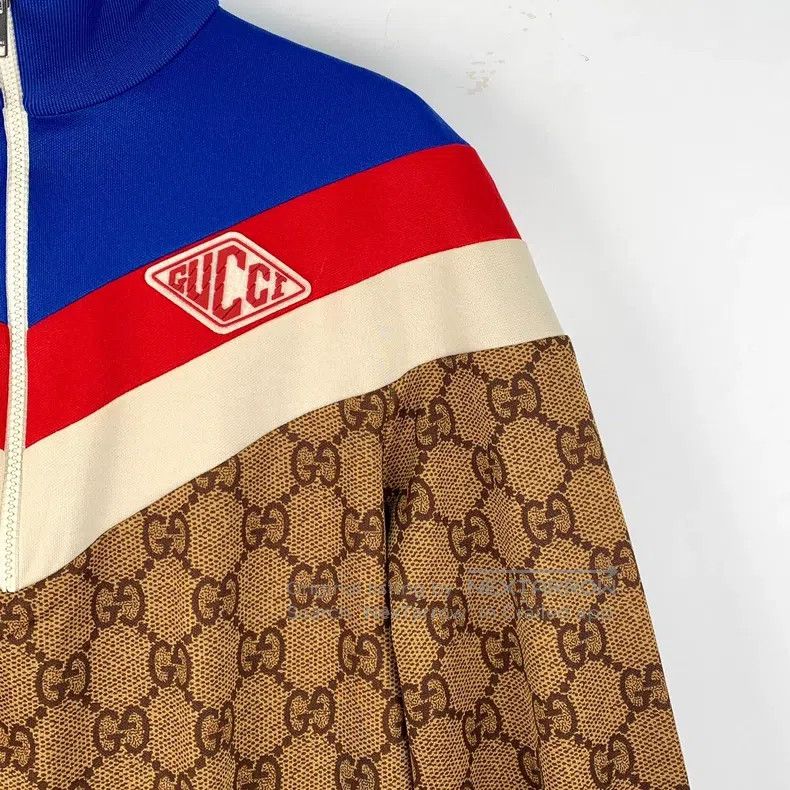 Gucci Gucci Colour block striped logo jacquard full print lapel Size XS / US 0-2 / IT 36-38 - 3 Thumbnail