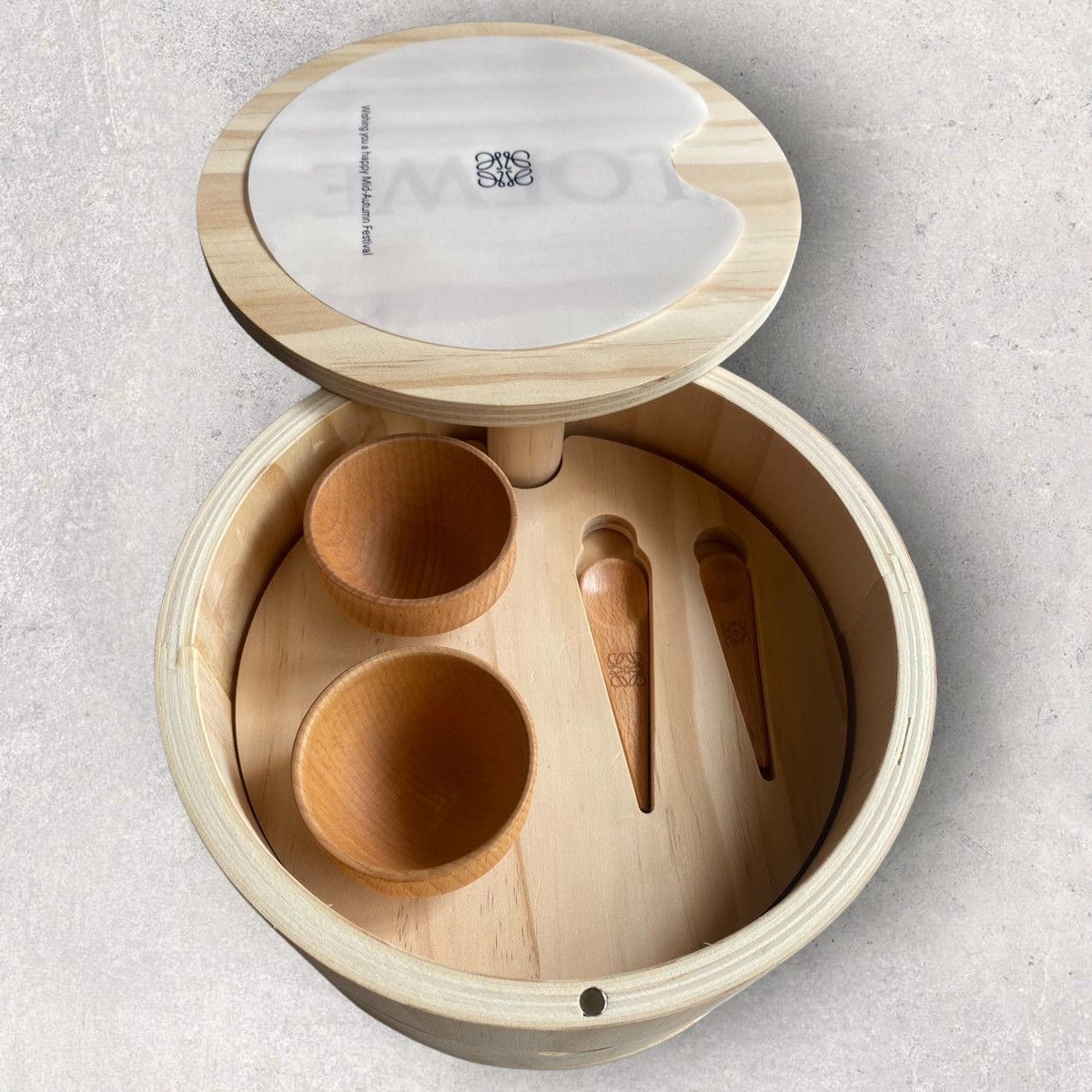 Loewe Loewe VIP Wooden Tea Cup Set Size ONE SIZE - 1 Thumbnail