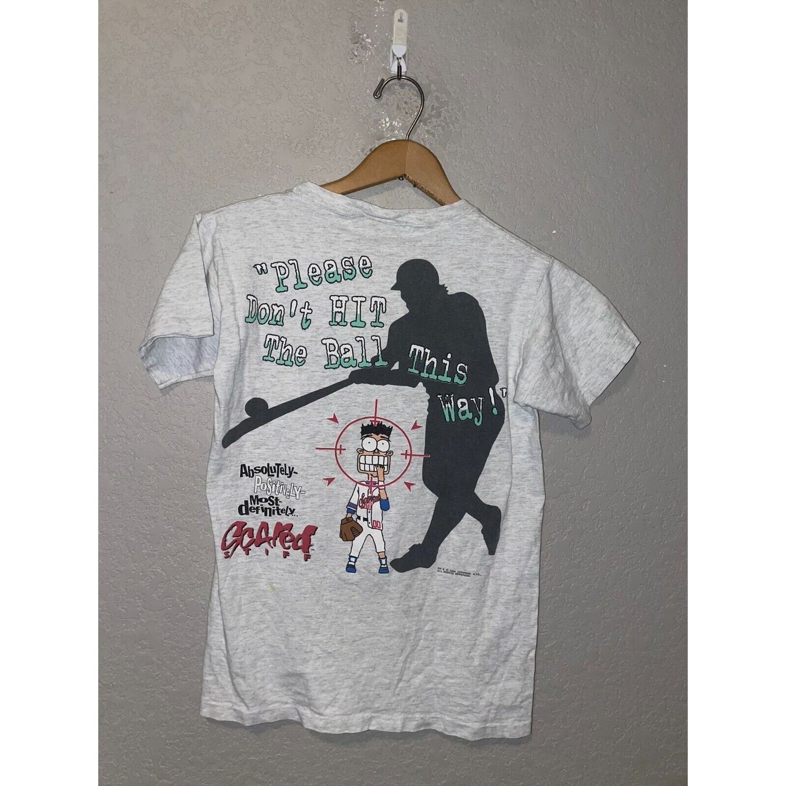 Changes Youth Vintage Baseball Shirt Scared Stiff 90s Children XL Size US XL / EU 56 / 4 - 5 Thumbnail