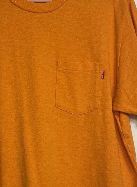 Supreme SUPREME POCKET TEE ORANGE SIZE LARGE Size US L / EU 52-54 / 3 - 2 Thumbnail