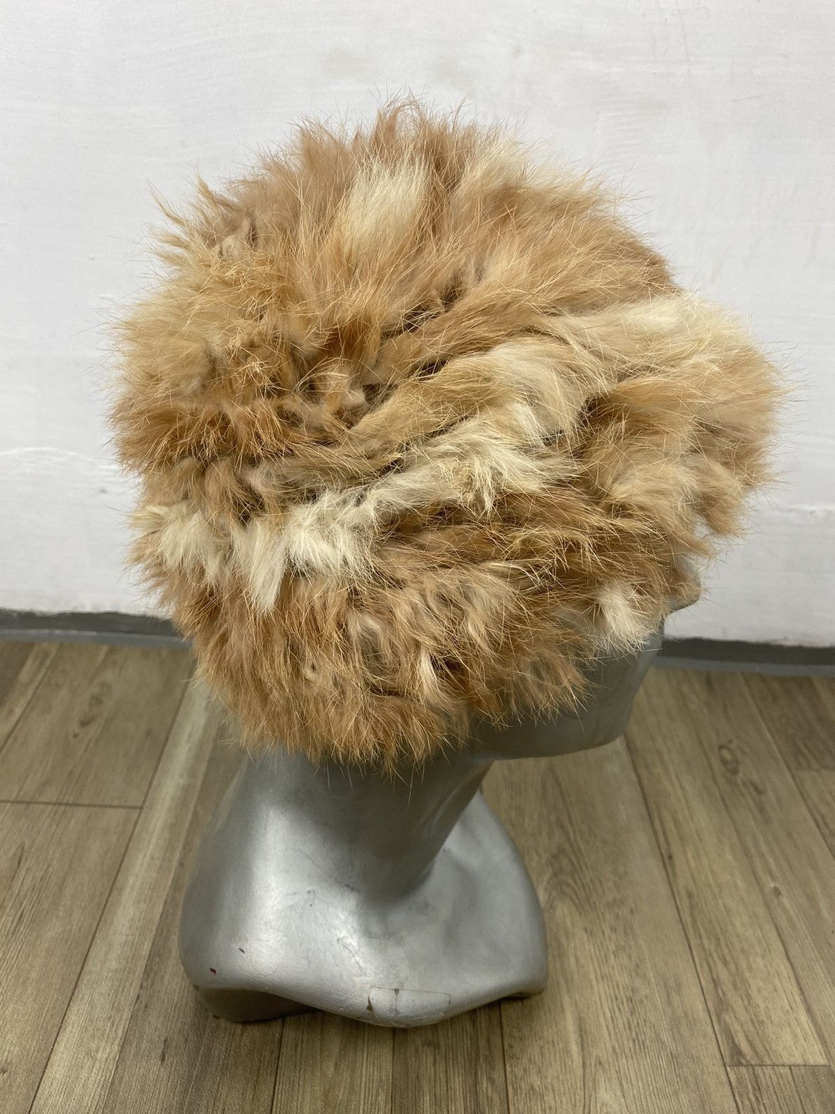 Japanese Brand Unknown Japanese Fur Beanie Hats Size ONE SIZE - 5 Thumbnail