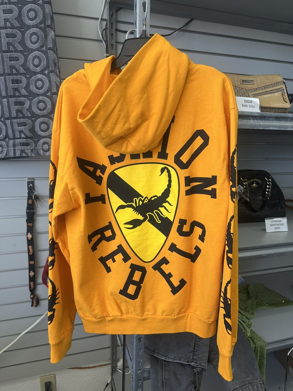 Other FASHION REBELS Rome Streetz Kiss The Ring Hoodie YELLOW Size US S / EU 44-46 / 1 - 7 Thumbnail