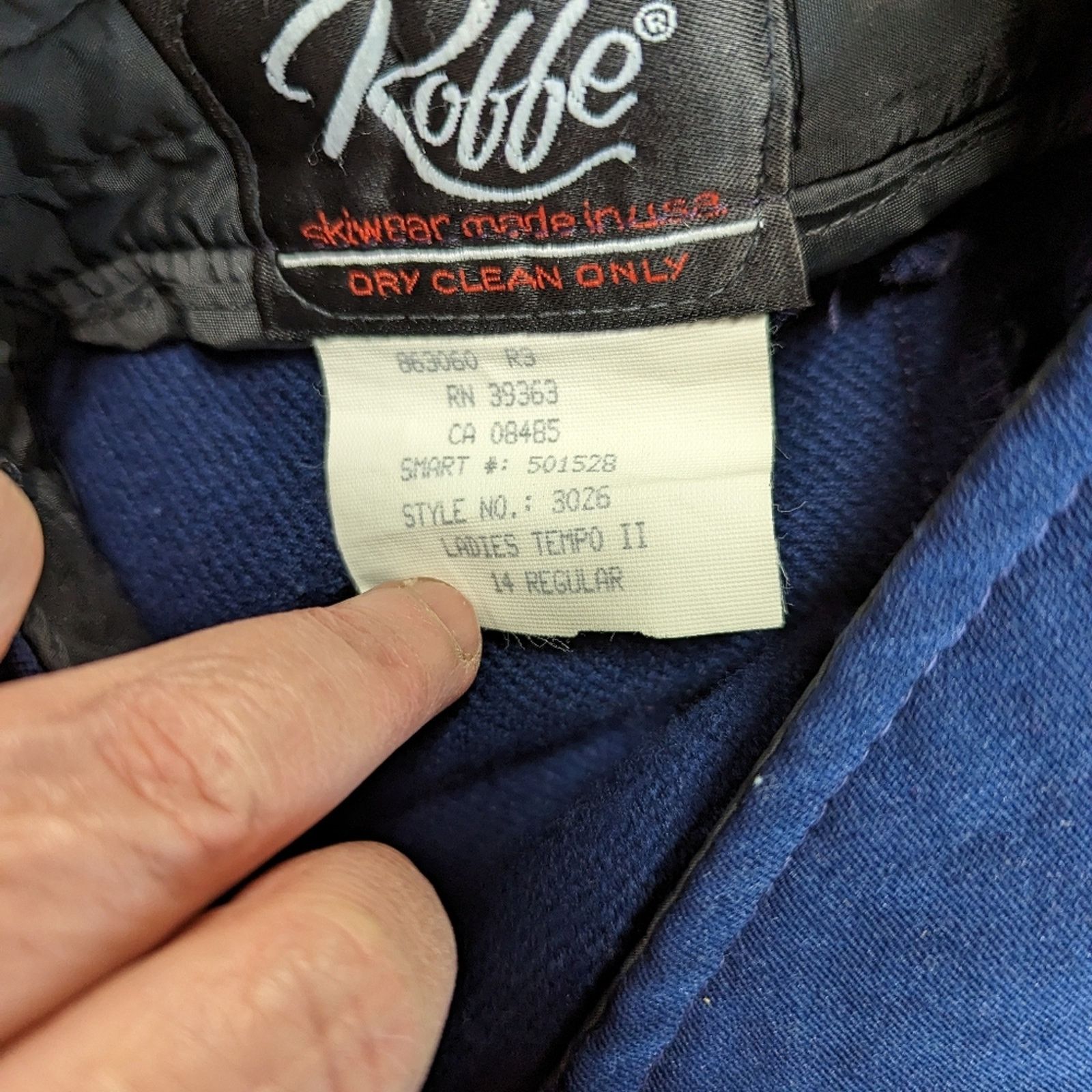 Vintage Vintage Roffe Tempo II Ski Pants 14 Size 36" / US 14 / IT 50 - 4 Thumbnail