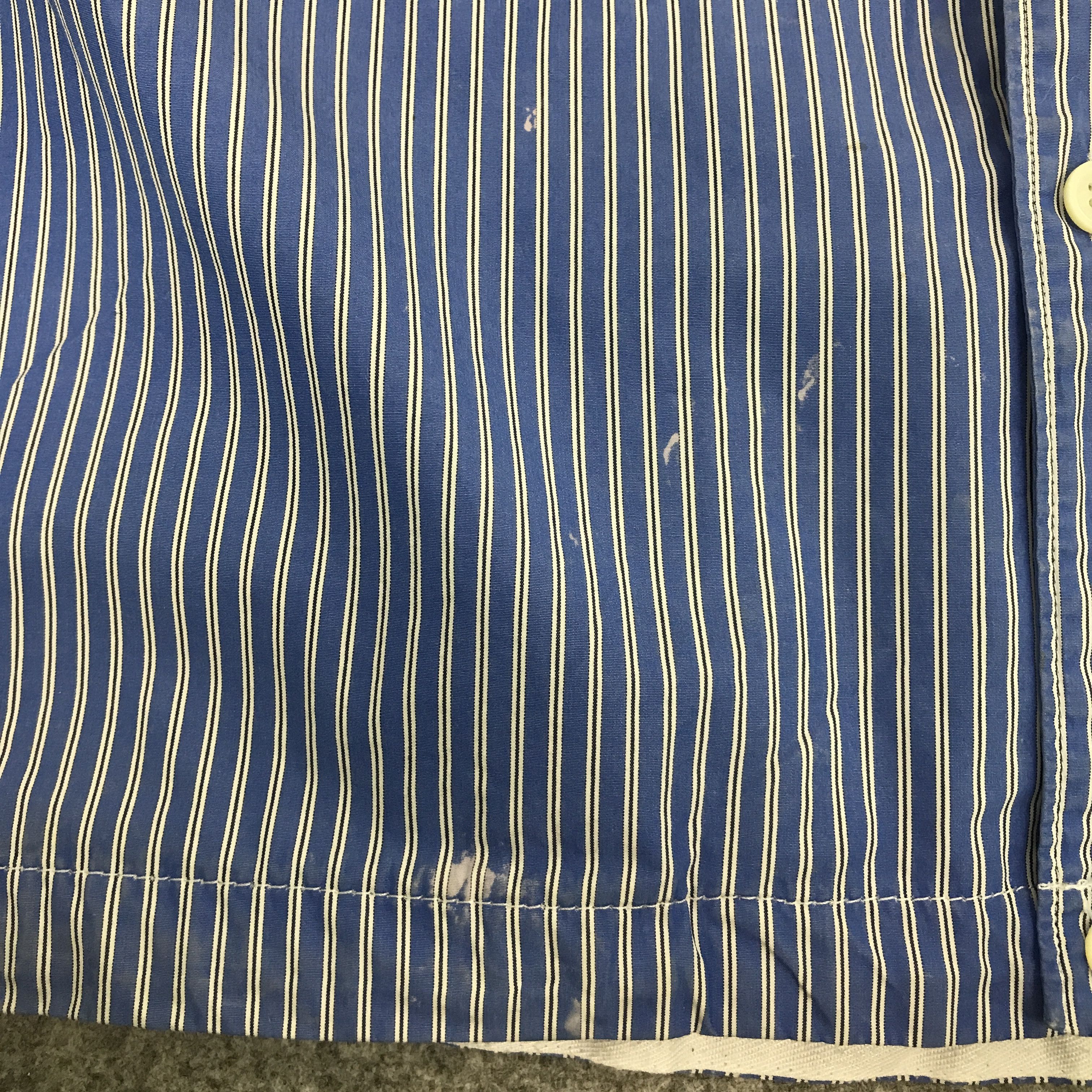 Japanese Brand × Jil Sander × Uniqlo JIL SANDER X UNIQLO STRIPED UP BUTTON JACKET Size US L / EU 52-54 / 3 - 9 Thumbnail