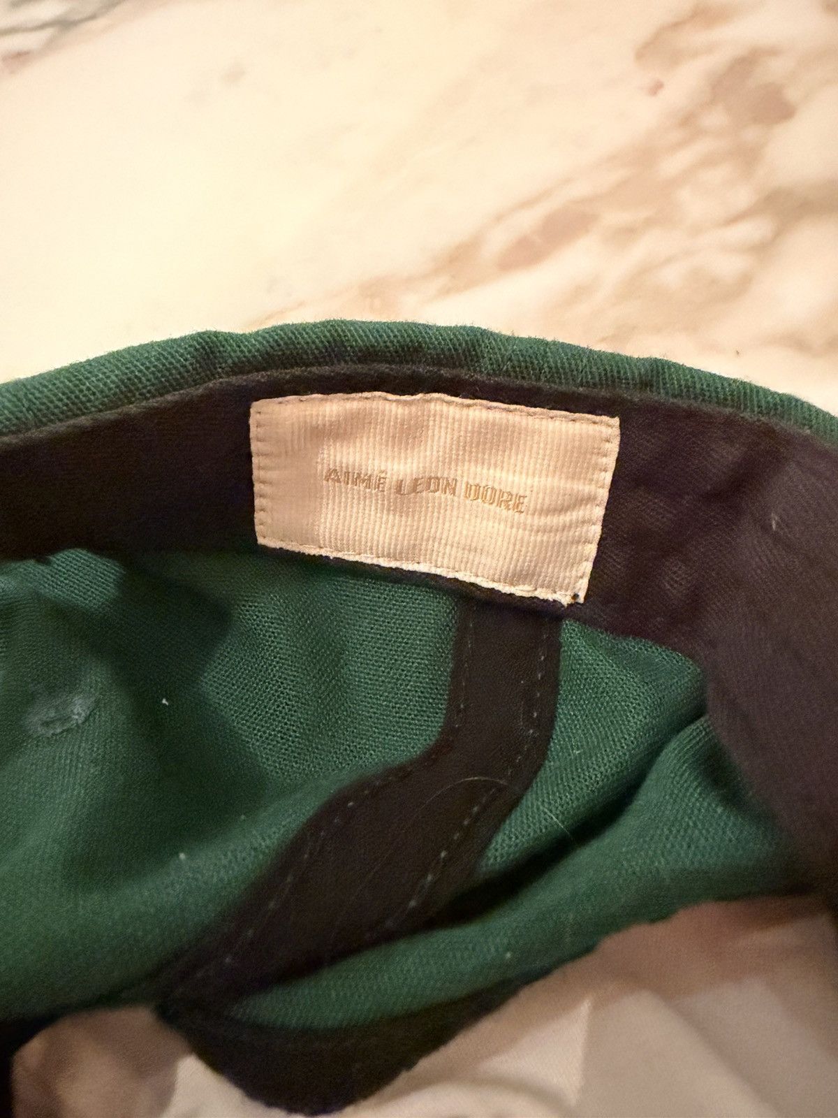 Aime Leon Dore × New Balance Green New Balance and Aime Leon Dore Sonny League cap Size 28 - 4 Thumbnail