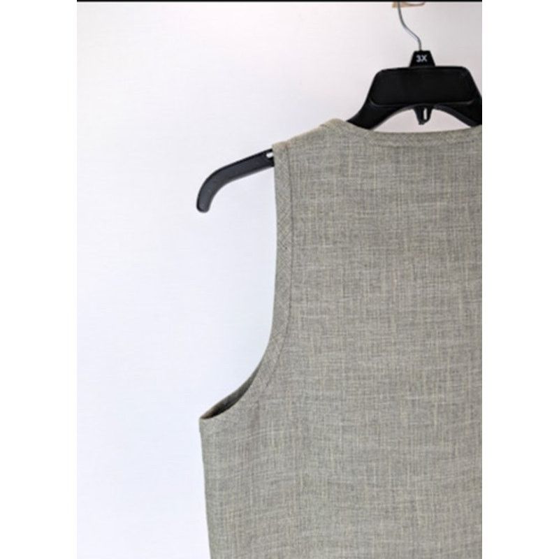 Bottega Veneta o1rshd1 Structured Double Melange Tank Top in Green/Fennel Size US M / EU 48-50 / 2 - 14 Thumbnail