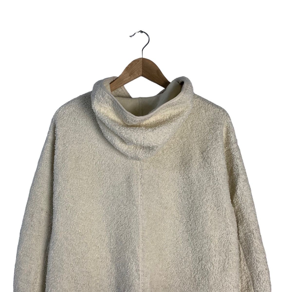 GU × Undercover Gu x Undercover Fleece Hooded Long Jacket Size XS / US 0-2 / IT 36-38 - 10 Thumbnail