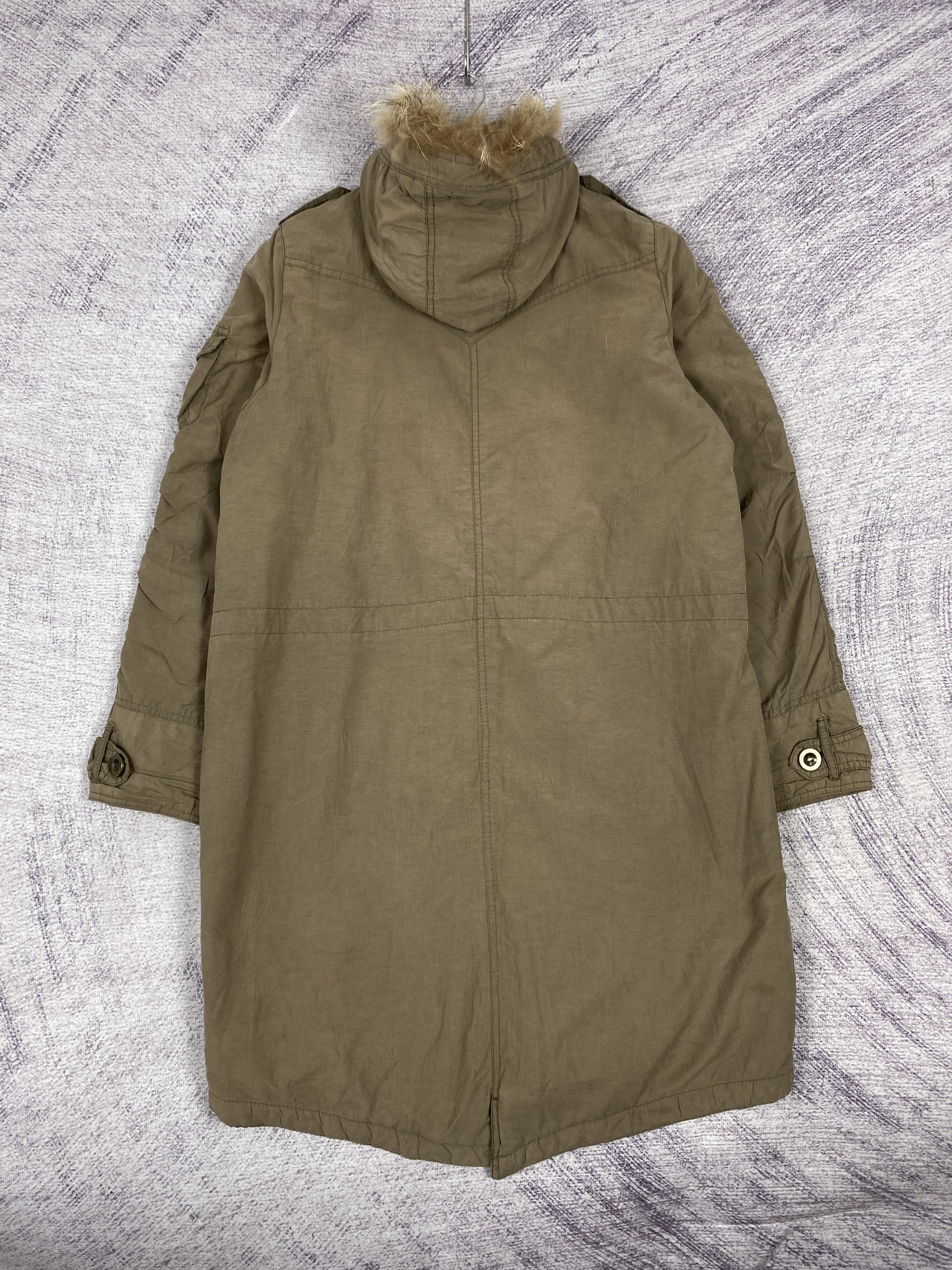 Vintage Vintage Air Force - 07 Hoodie Sherpa Lining Parkas Jacket Size US L / EU 52-54 / 3 - 6 Thumbnail