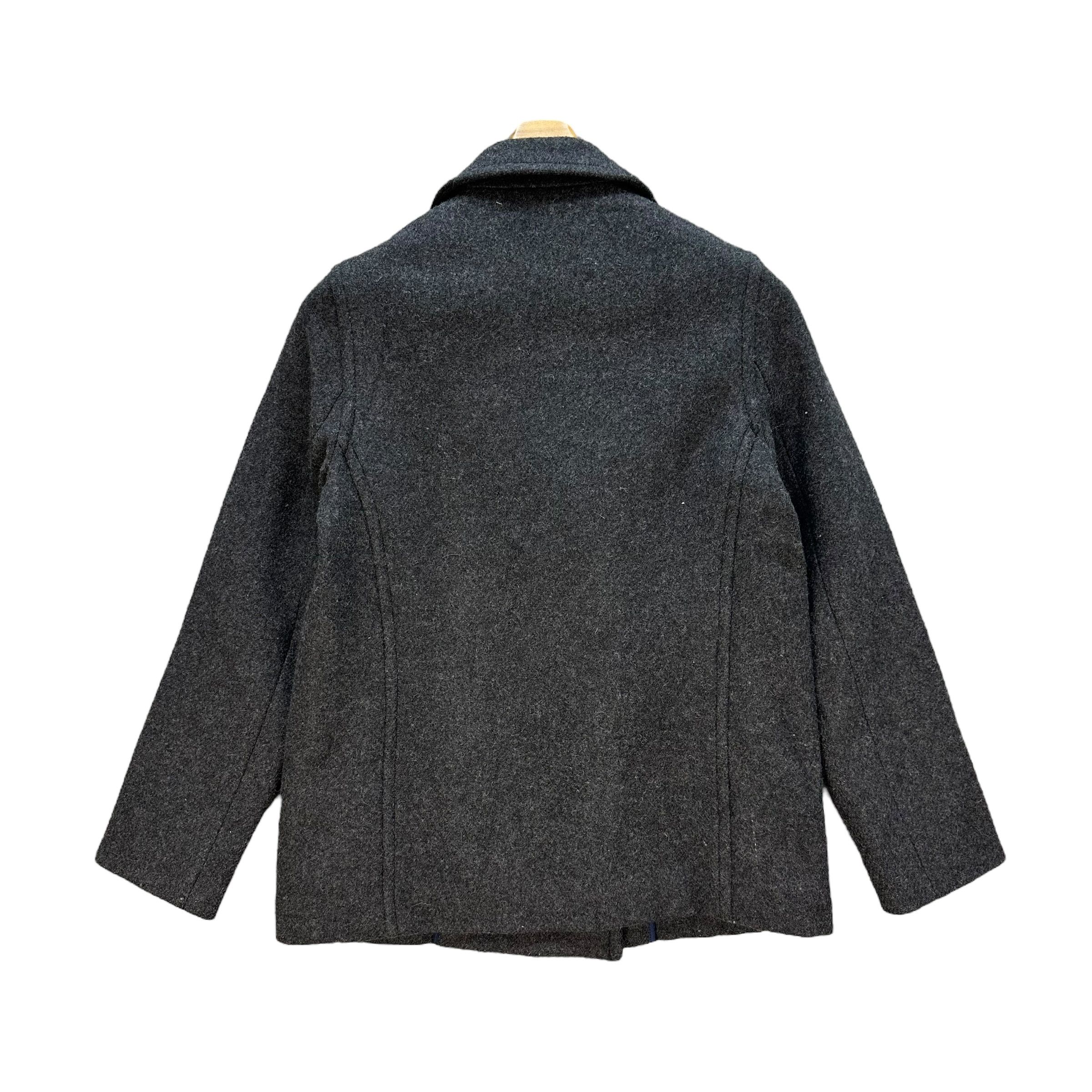 Japanese Brand NIMES Wool Double Breasted Coat #A48-1125 Size S / US 4 / IT 40 - 10 Thumbnail